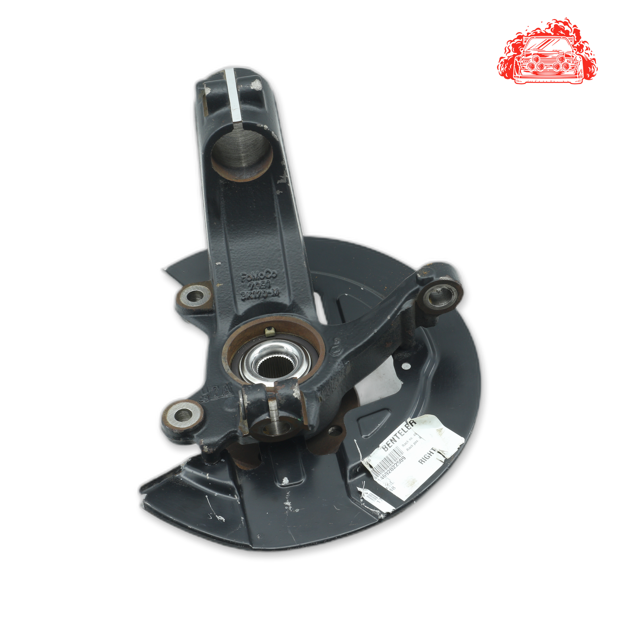 Volvo XC60 D5 Geartronic Driver Side Front Knuckle and Hub 3K170M