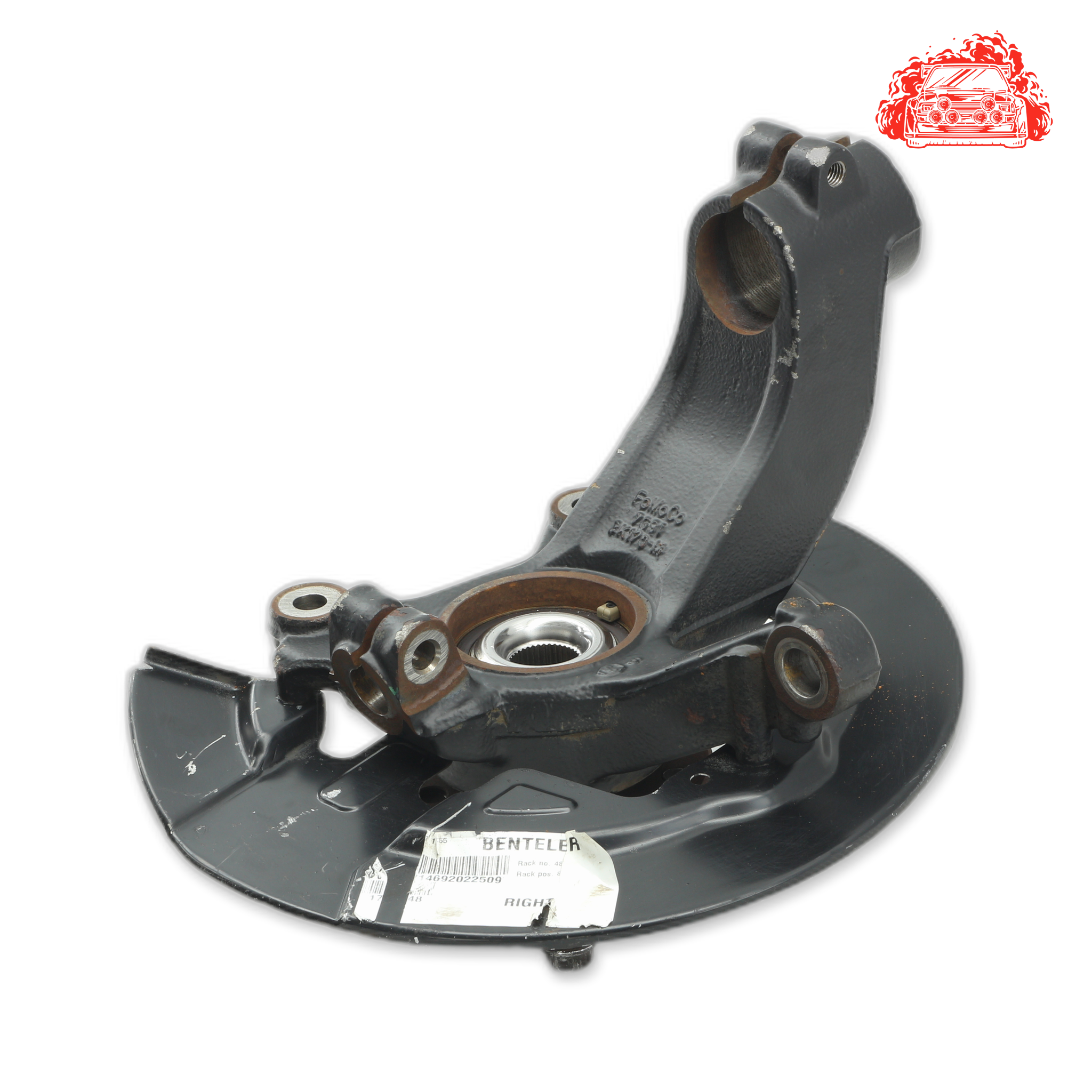 Volvo XC60 D5 Geartronic Driver Side Front Knuckle and Hub 3K170M