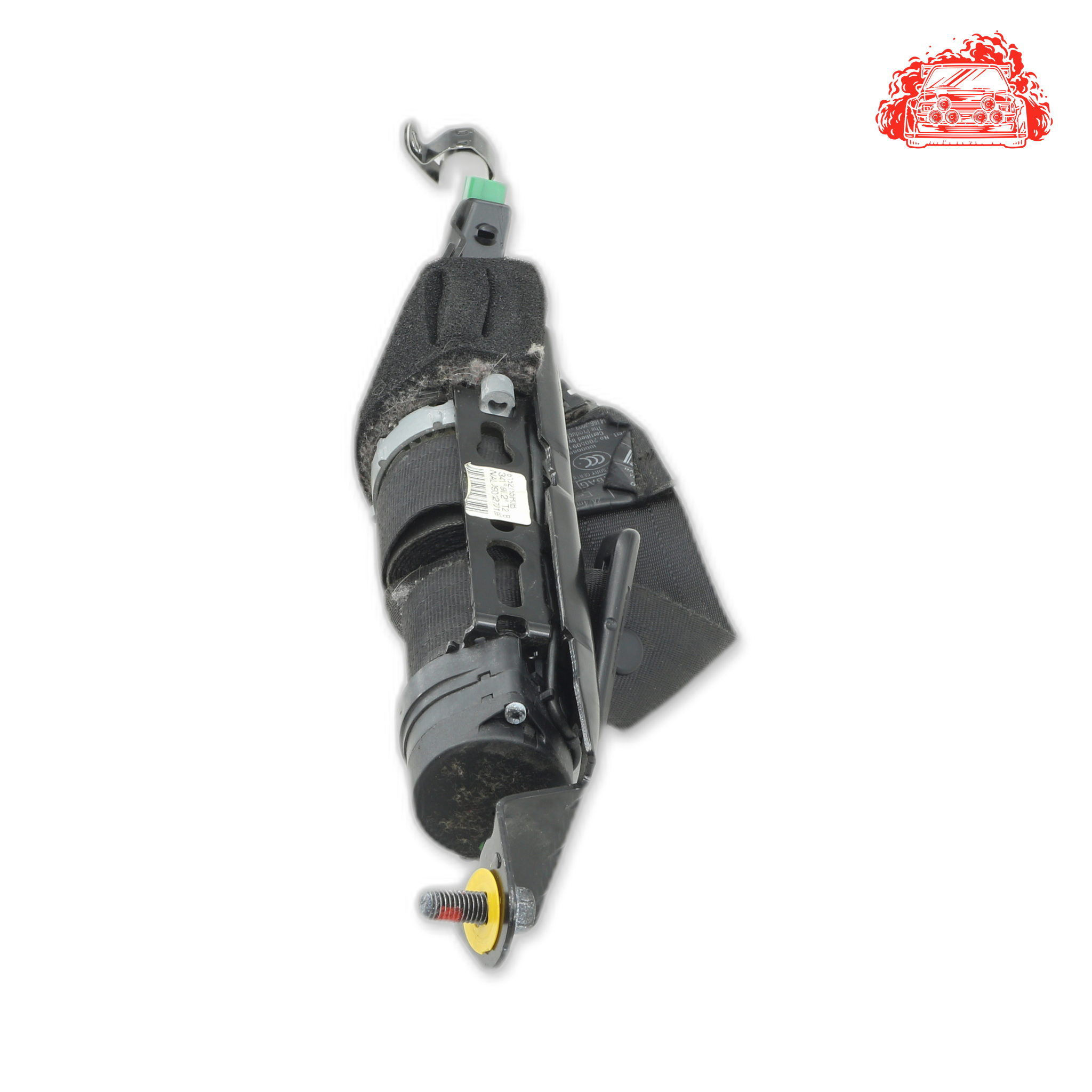Used VOLVO XC60 D5 GEARTRONIC Driver Side Front Pretensioner Seat Belt - OEM Part 6152755ROB