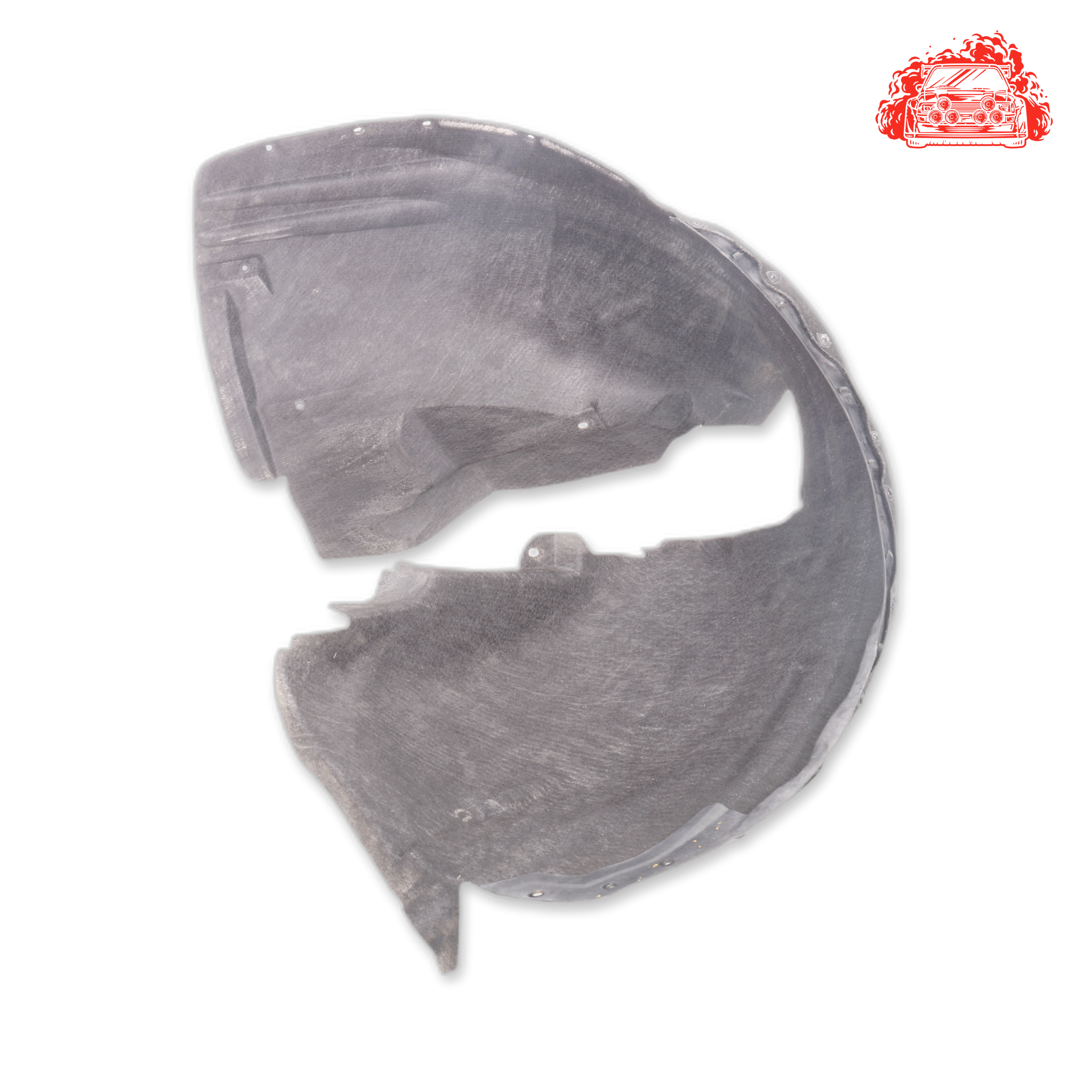 Used Volvo XC60 D5 Geartronic Passenger Side Front Fender Liner - OEM Part 31283476