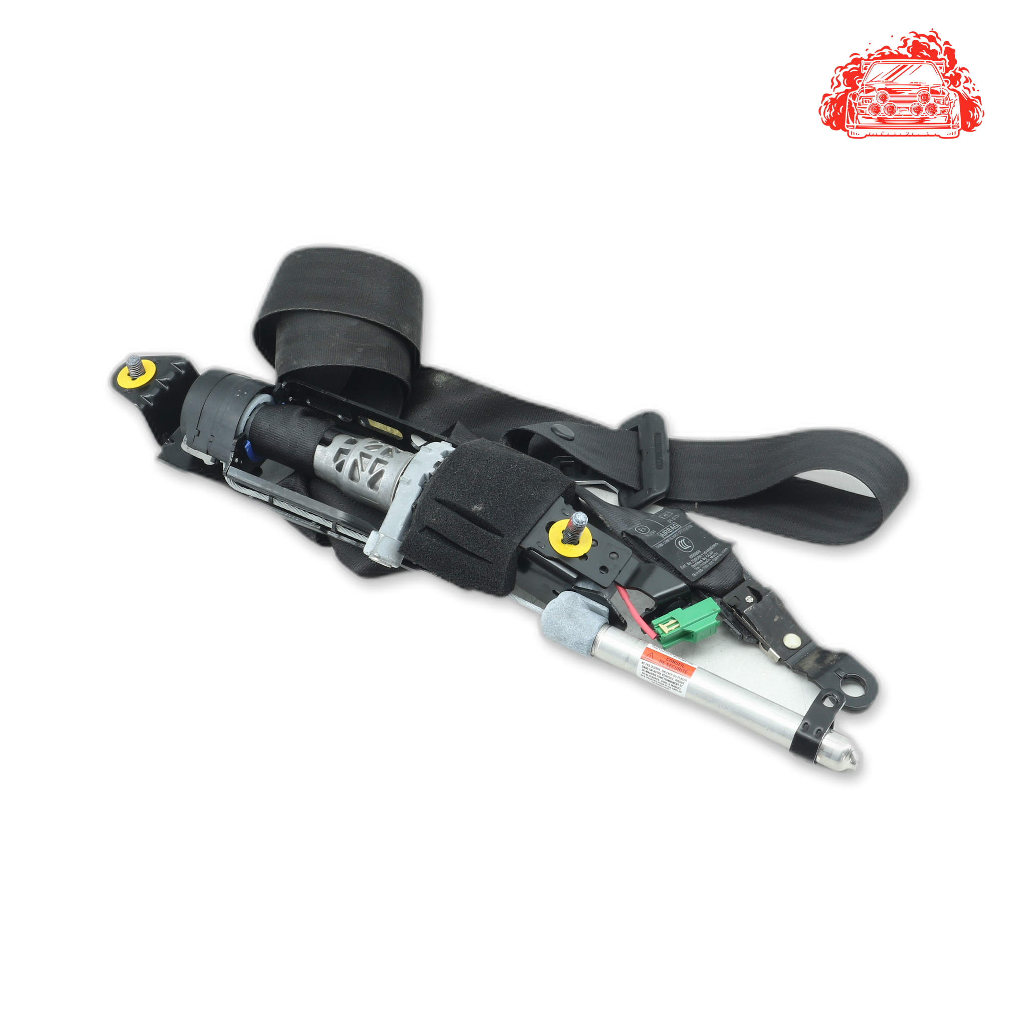 Used VOLVO XC60 D5 GEARTRONIC Passenger Side Front Pretensioner Seat Belt - OEM Part 6152755L0B