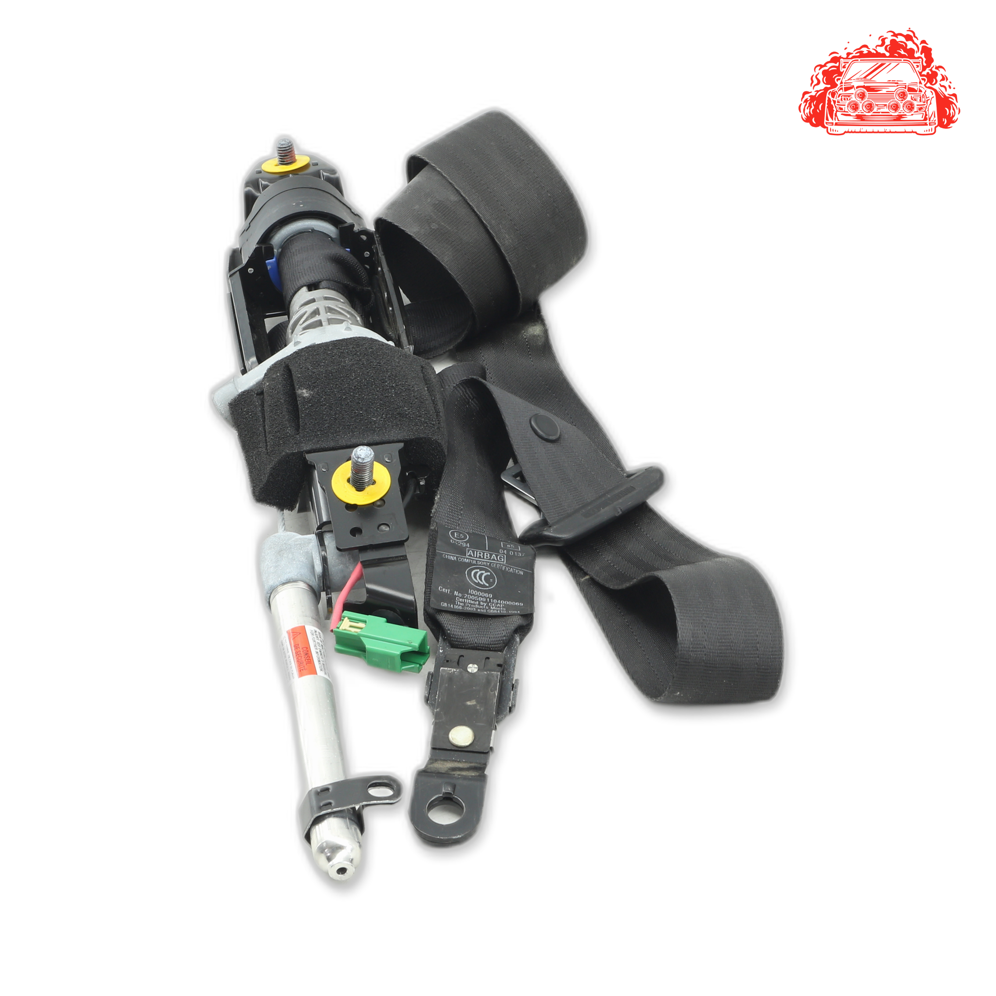 Used VOLVO XC60 D5 GEARTRONIC Passenger Side Front Pretensioner Seat Belt - OEM Part 6152755L0B