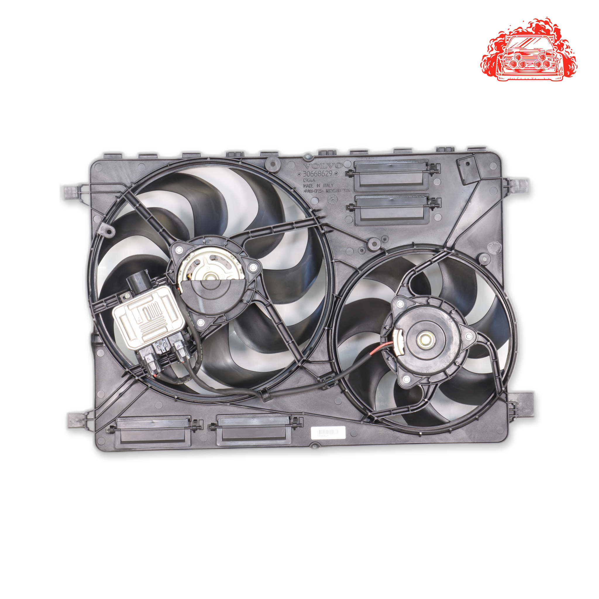 Used Volvo XC60 D5 Geartronic Radiator Fan - OEM Part 30668629