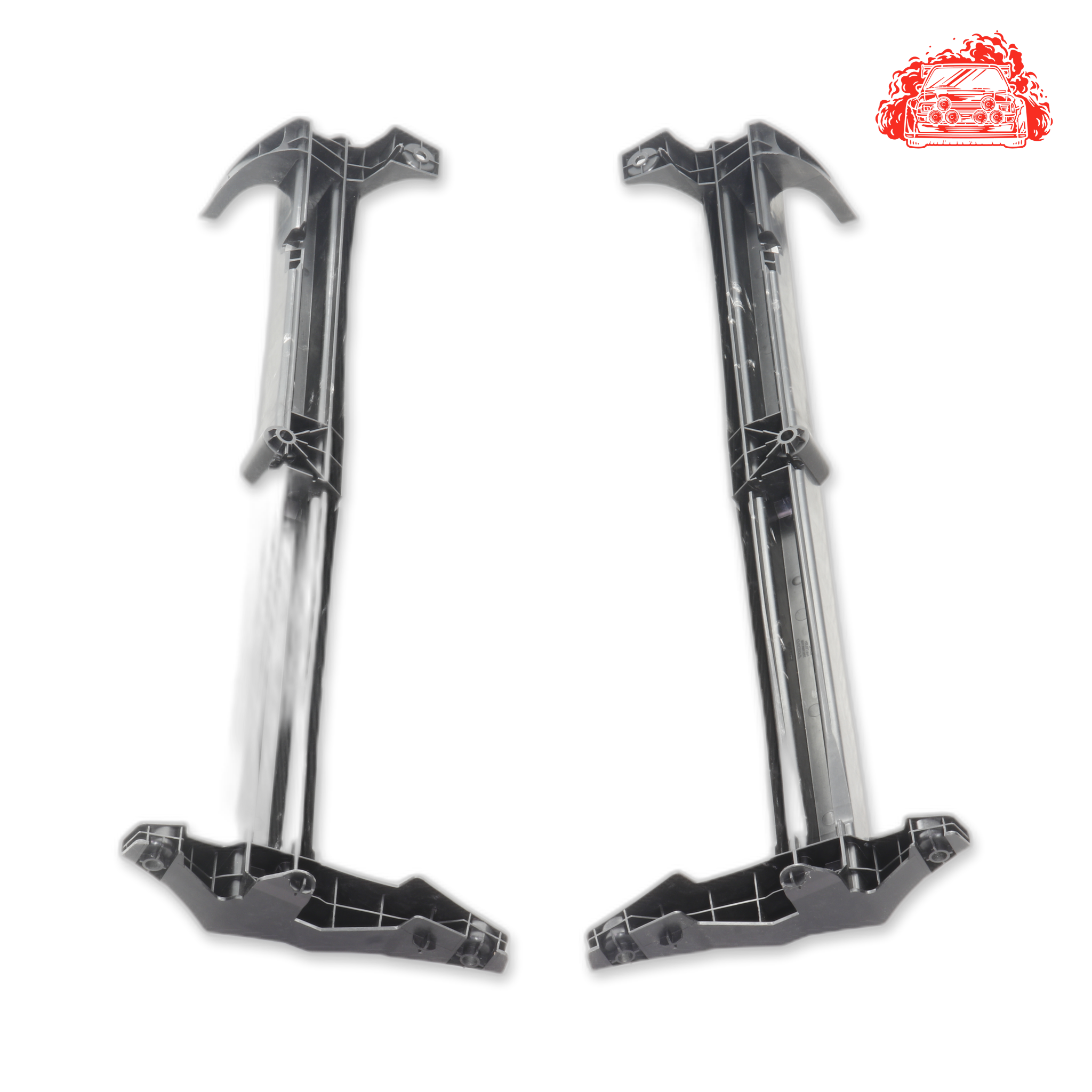 Used VOLVO XC60 D5 GEARTRONIC Rear Boot Trunk Support Bracket Set - OEM Part 31271584,31271583