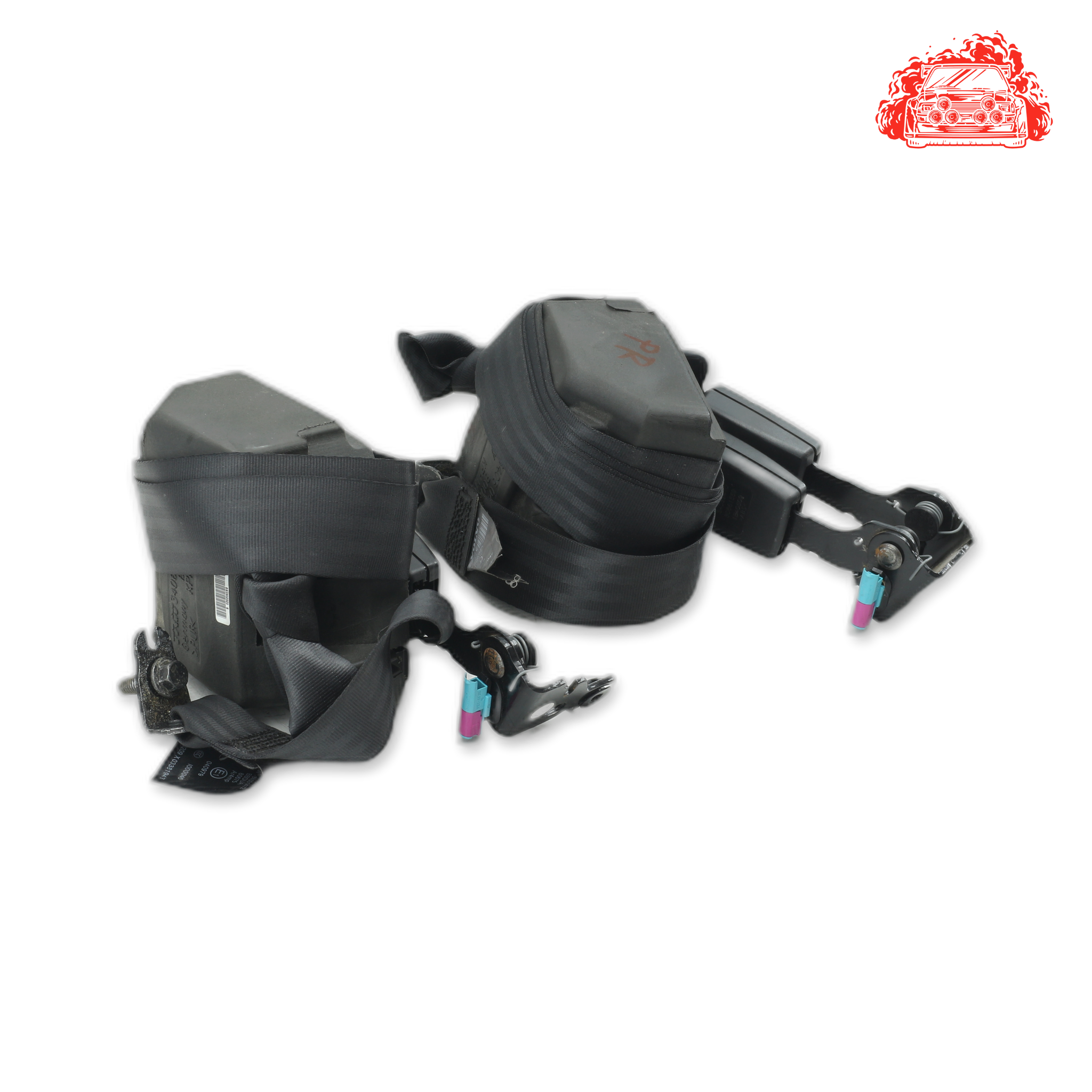 Used Volvo XC60 D5 Geartronic Rear Pretensioner Seat Belt Set