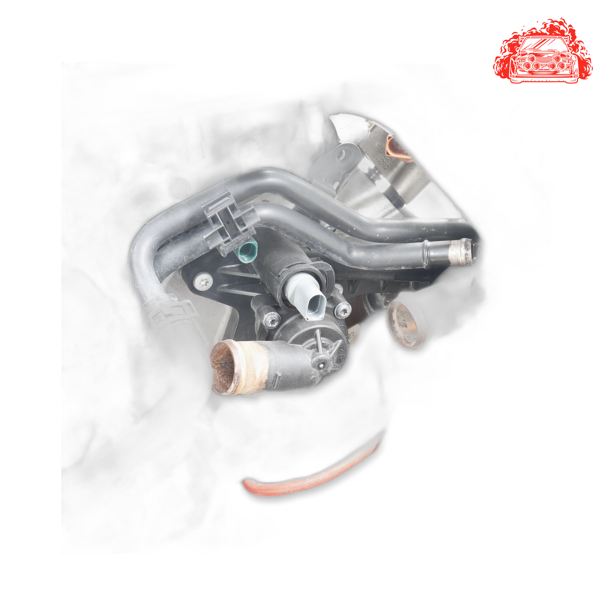 Used Volkswagen Jetta GP 1.4 TSI Comfortline Thermostat Housing - OEM Part 03C121118
