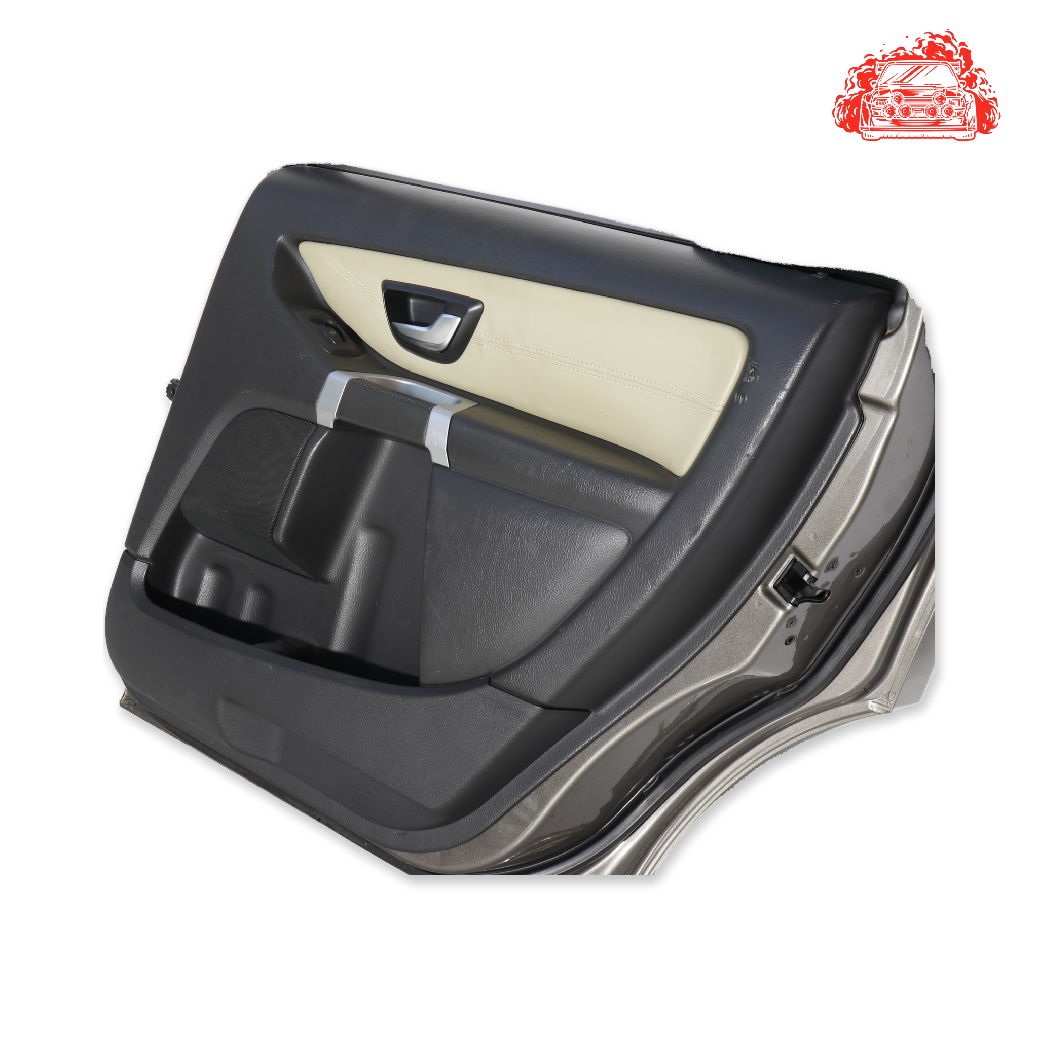2012 Volvo XC90 D5 Geartronic AWD Driver Side Rear Door Panel