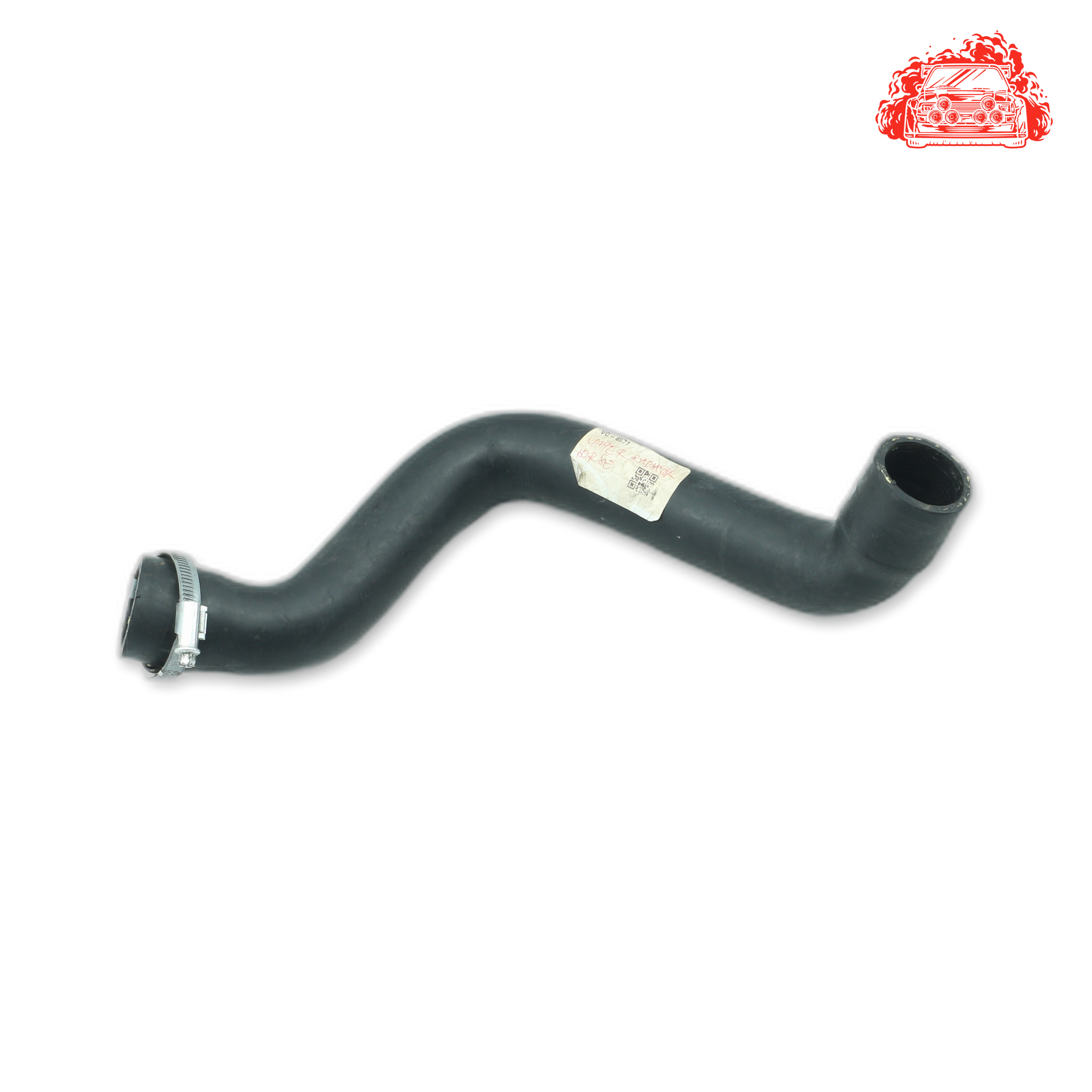 Used Volvo XC90 D5 Geartronic AWD Driver Side Upper Radiator Pipe Hose - OEM Part 31319443