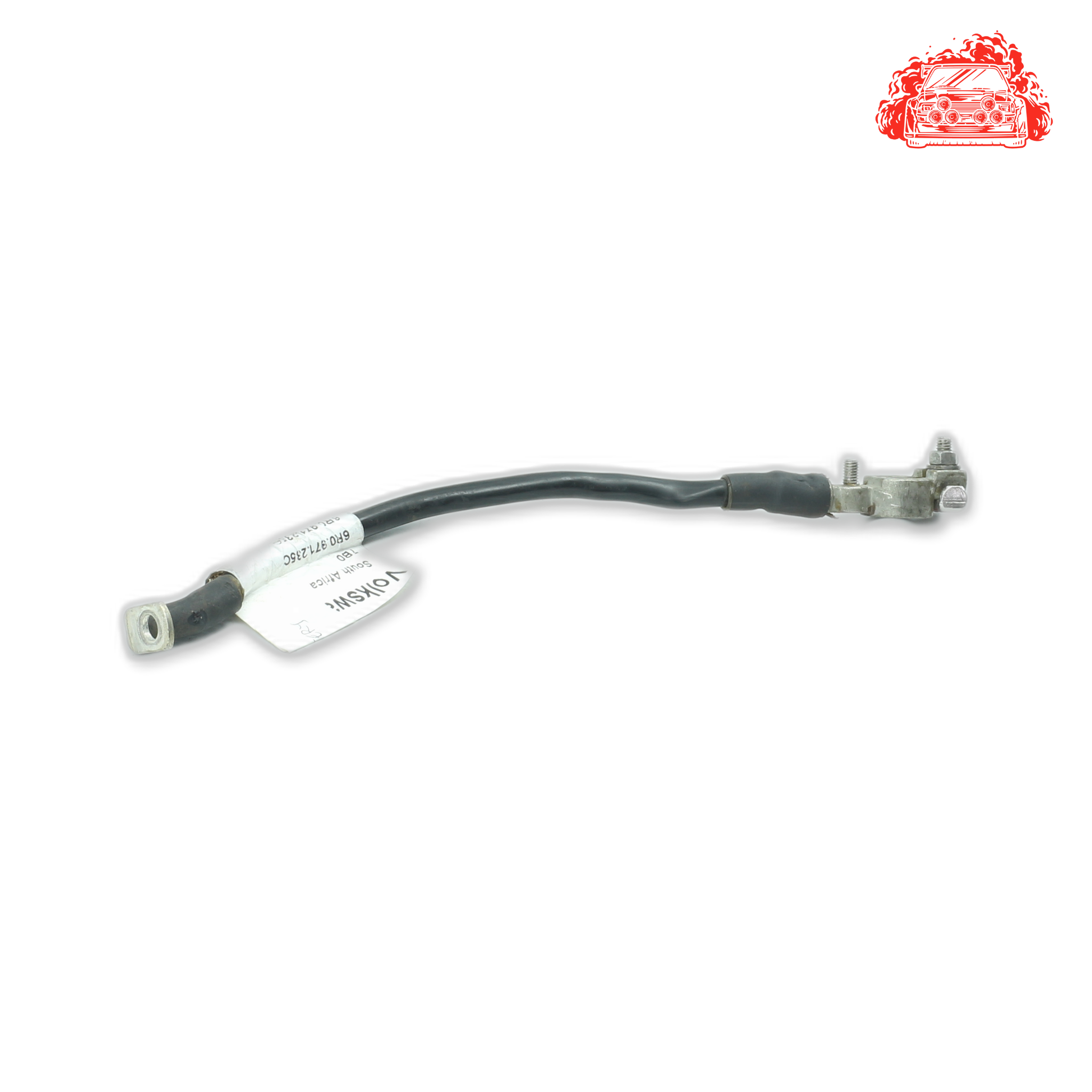 Used Volkswagen Polo Mk4 Sedan Positive and Negative Battery Cable - OEM Part 6R0971235C