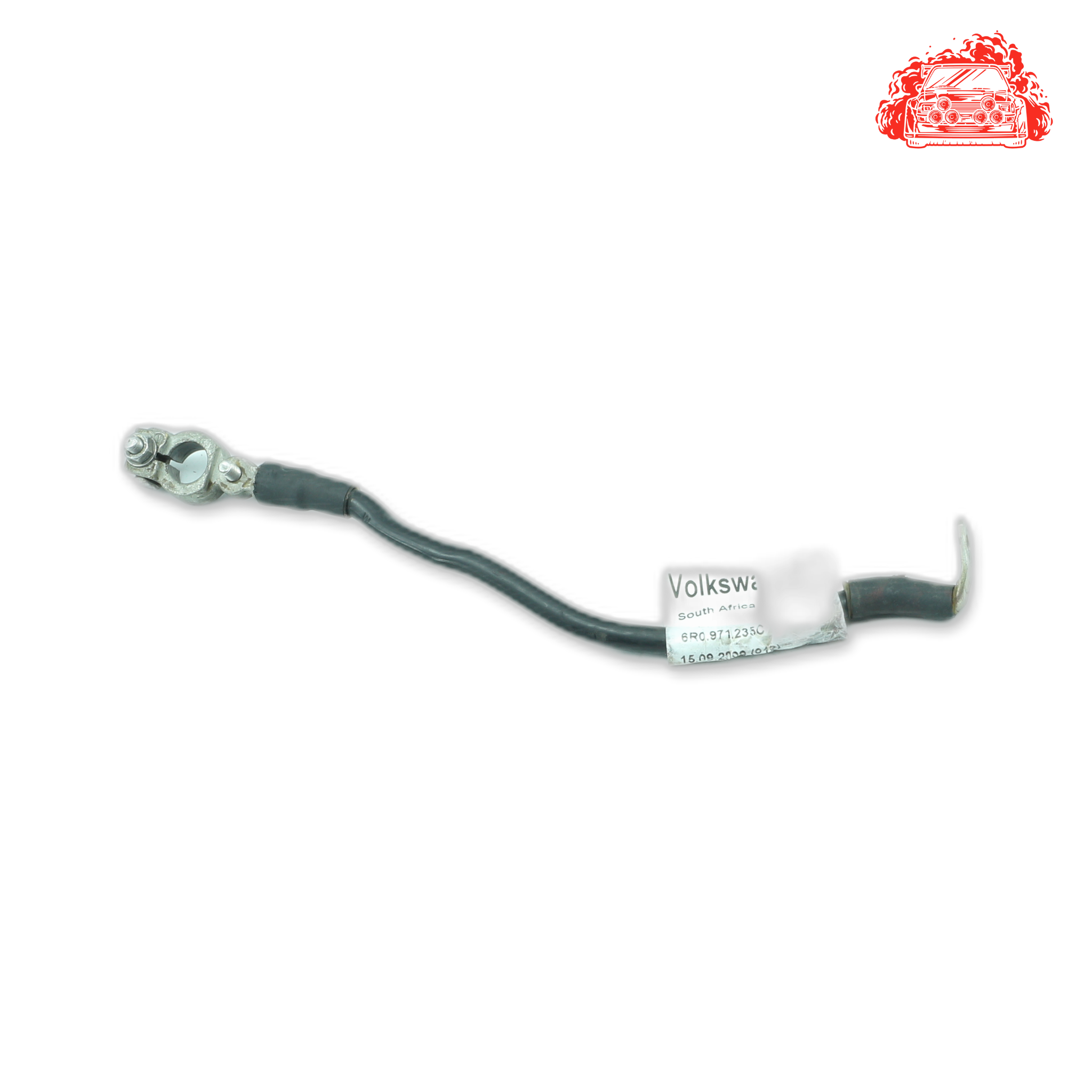 Used Volkswagen Polo Mk4 Sedan Positive and Negative Battery Cable - OEM Part 6R0971235C