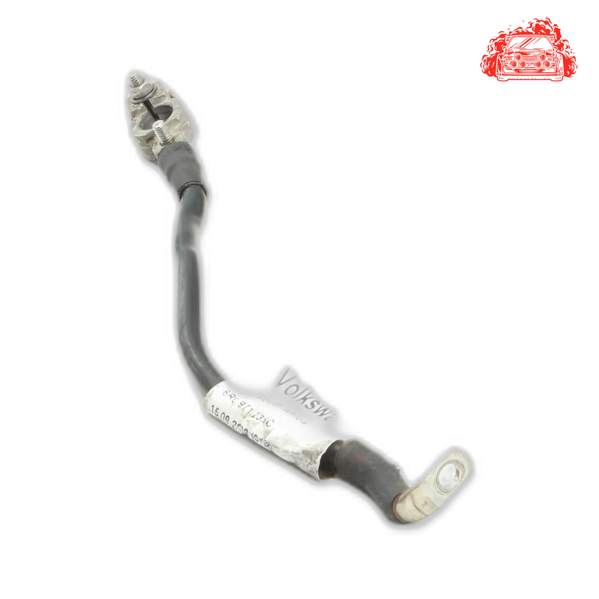 Used Volkswagen Polo Mk4 Sedan Positive and Negative Battery Cable - OEM Part 6R0971235C