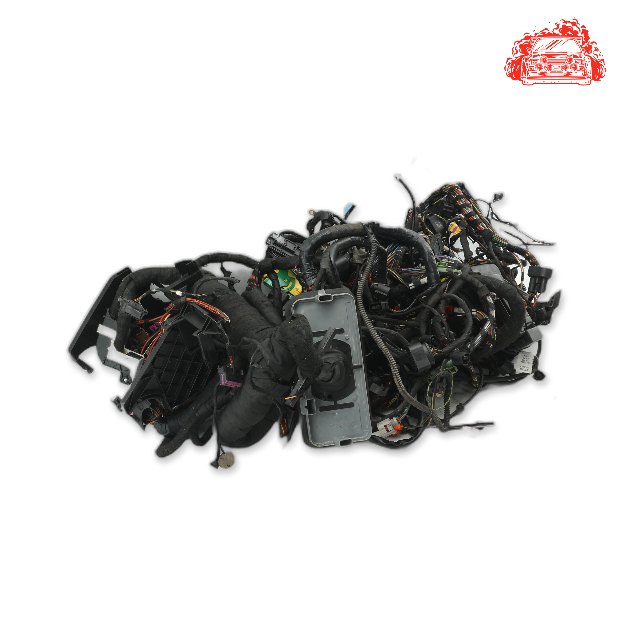 Salvaged VW Polo Mk5 TDI Interior Wiring Harness Loom