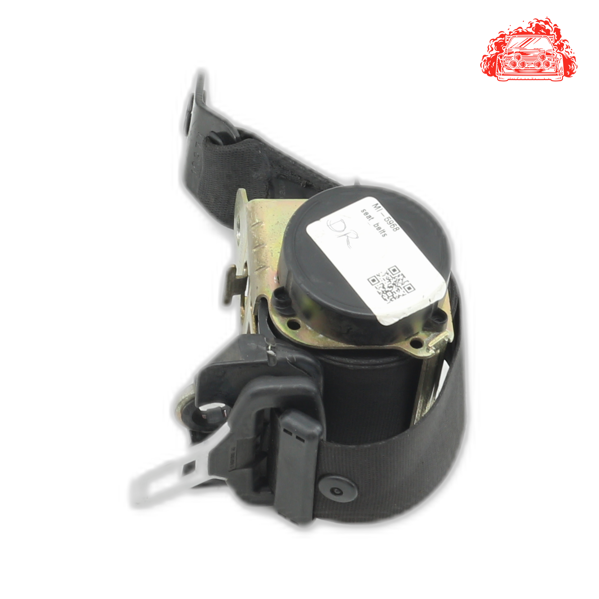 Used MINI Coupe Drivers Side Rear Seat Belt - OEM Part 7055962