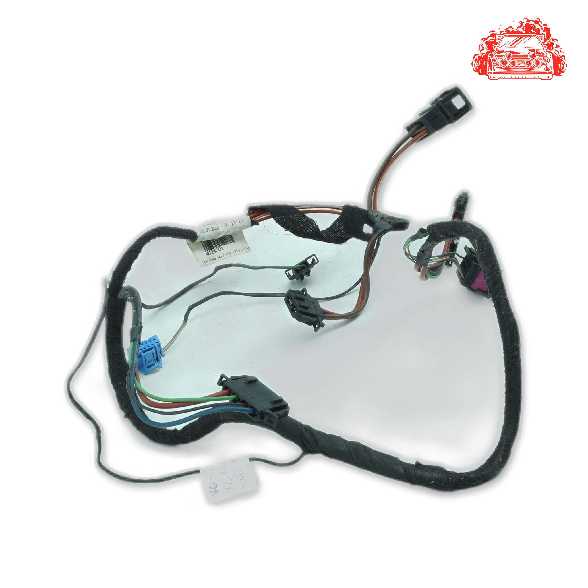 Used VOLKSWAGEN POLO VIVO 1.4 TRENDLINE 5Dr White HVAC Wire Harness - OEM Part 6R2971566C