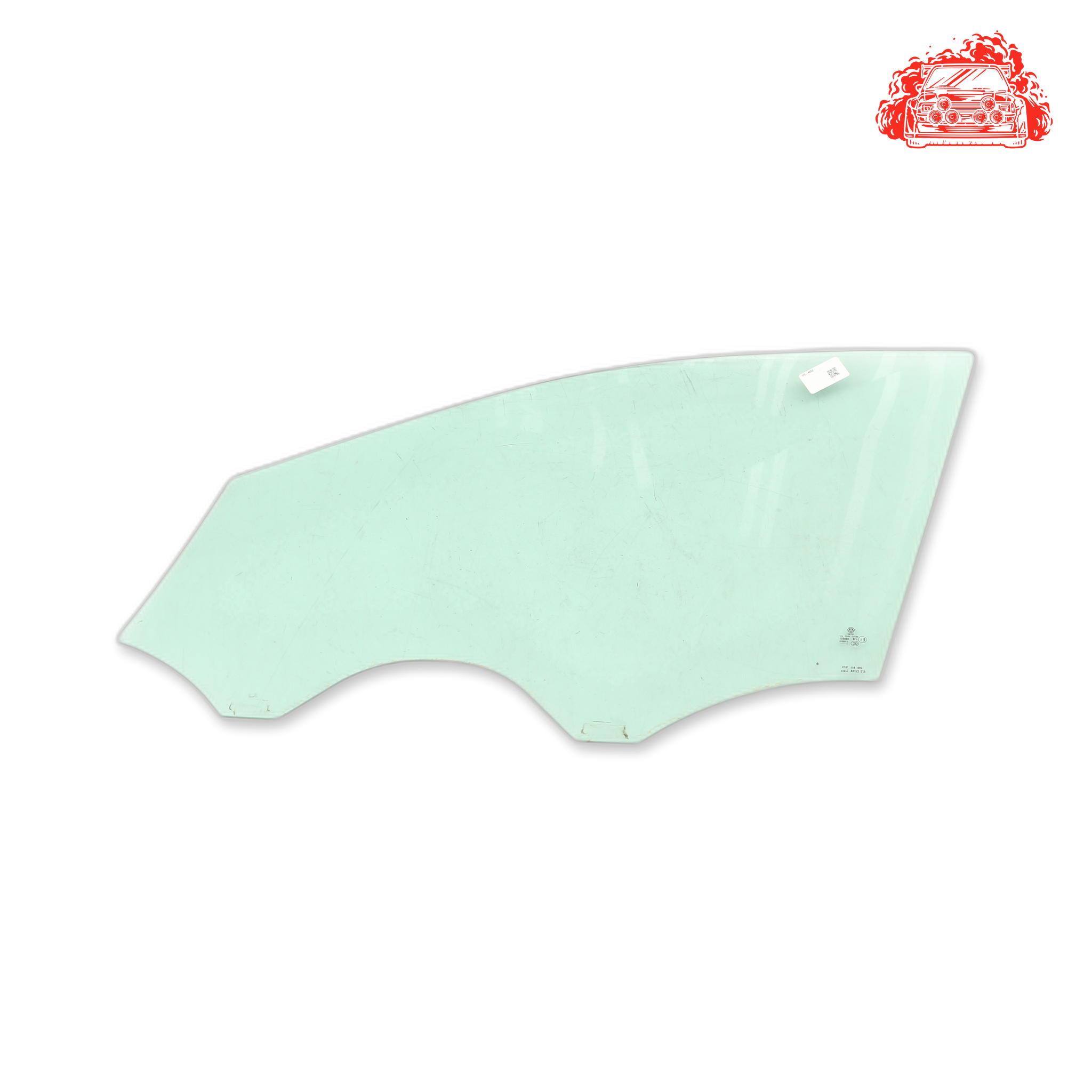 Used Salvaged Driver Side Front Window for Volkswagen Polo Comfortline