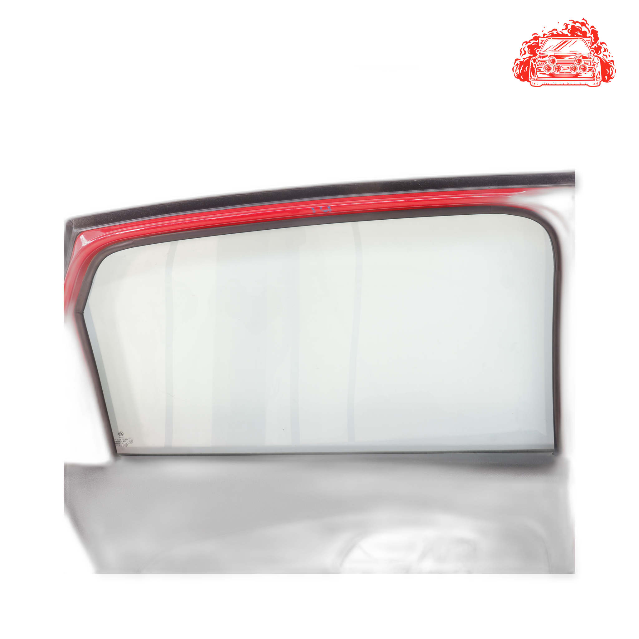 Passenger Side Rear Window - Part Number 43R000054