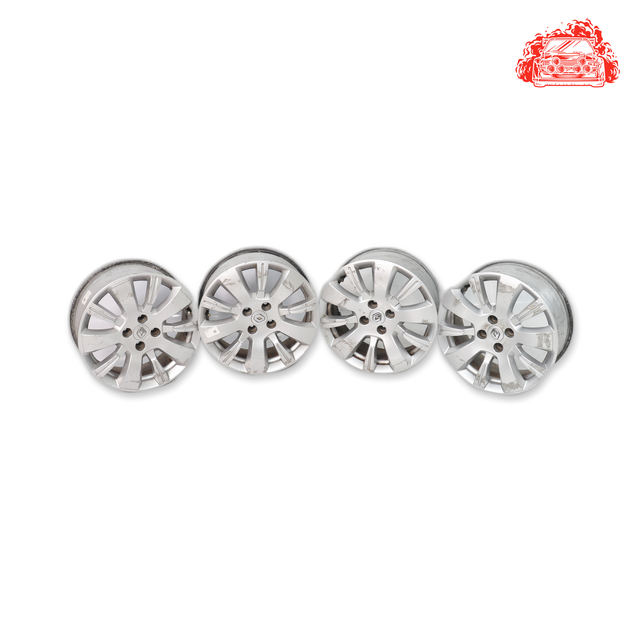 Used RENAULT CAPTUR 900T  Rim Set 4 Stud 100 PCD 16 Inch - OEM Part 403000554R