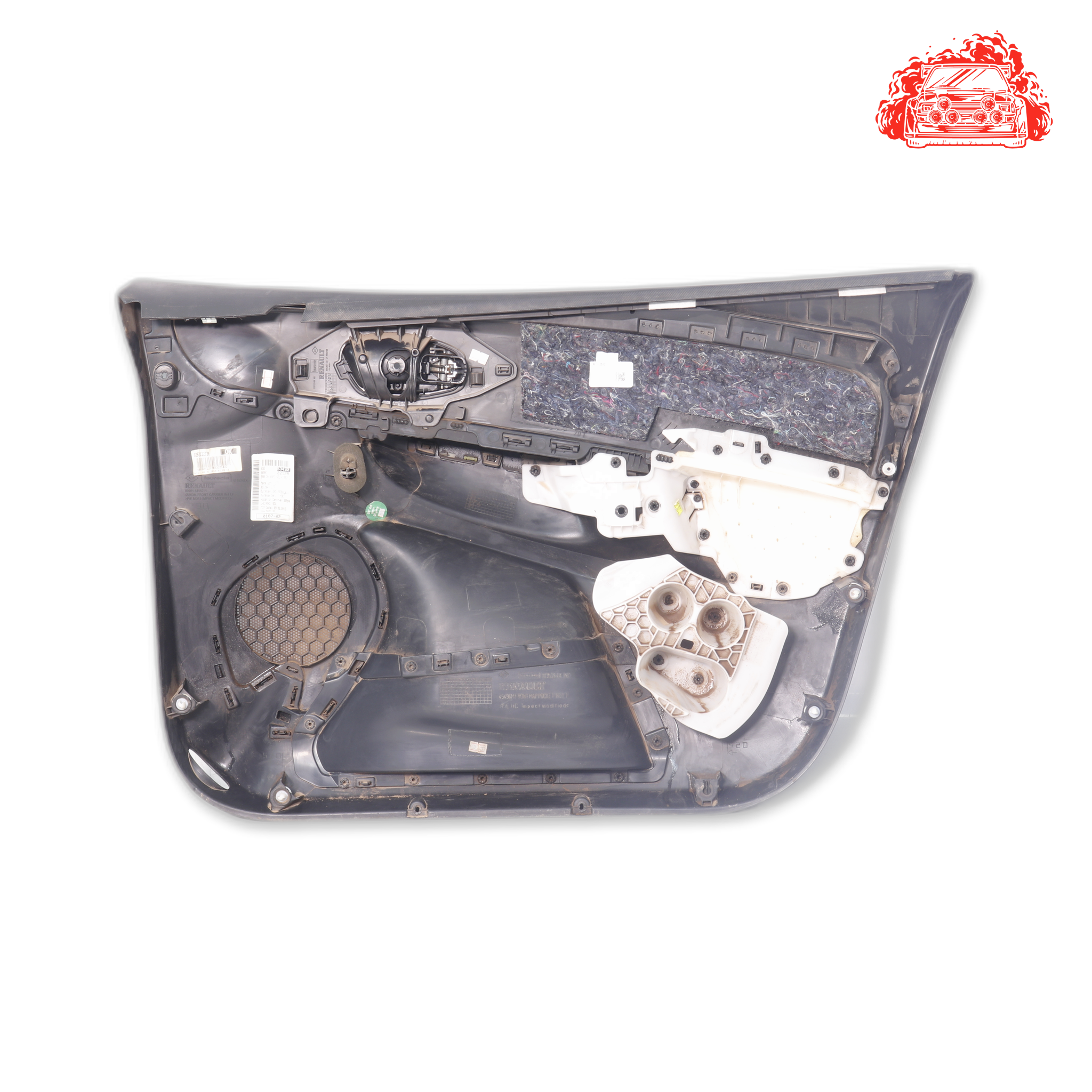 Used RENAULT CLIO IV 900 T GT-LINE 5DR (66KW) Passengers Side Front Door Panel - OEM Part 8090184552R