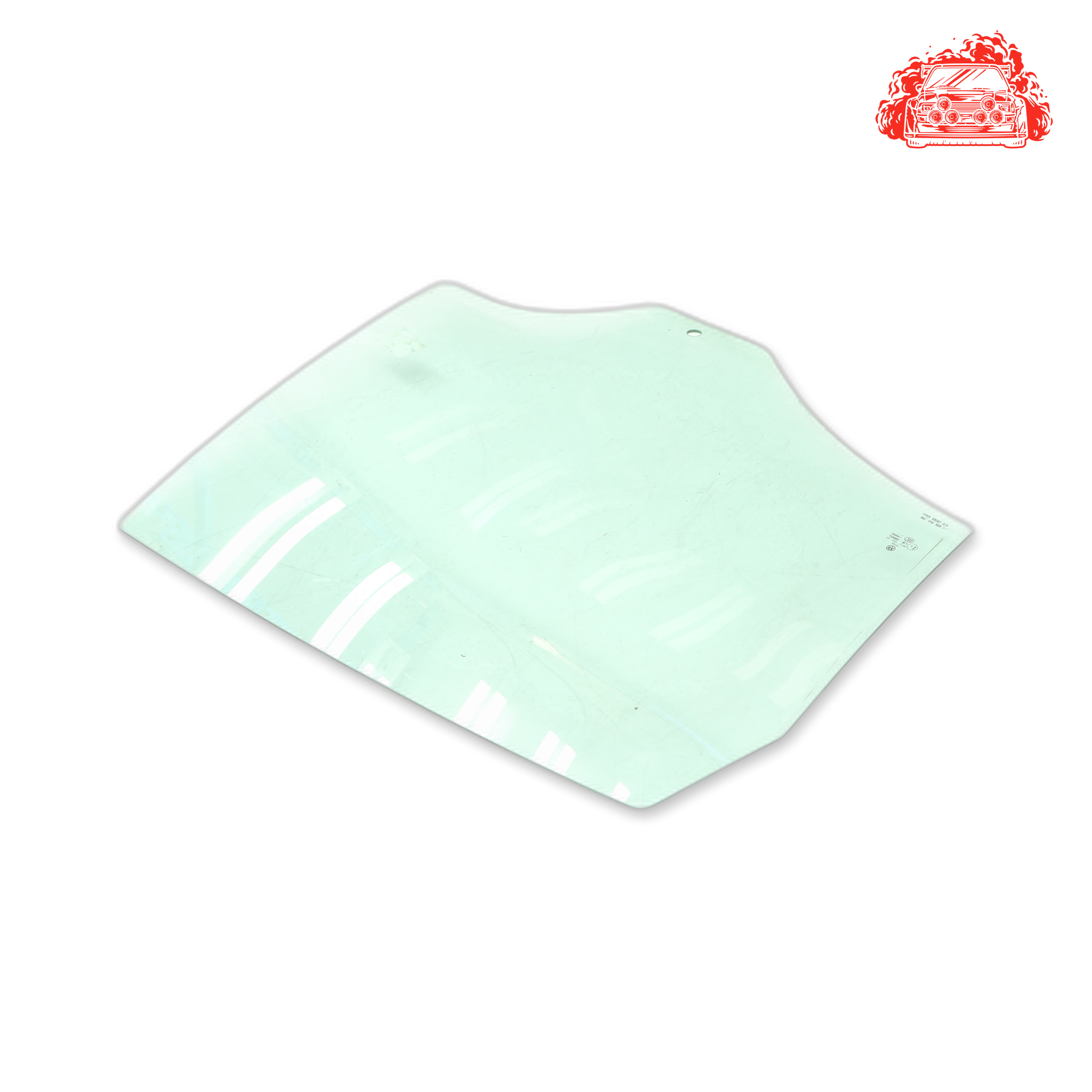 Used Salvaged Driver Side Rear Window for VOLKSWAGEN Polo Comfortline