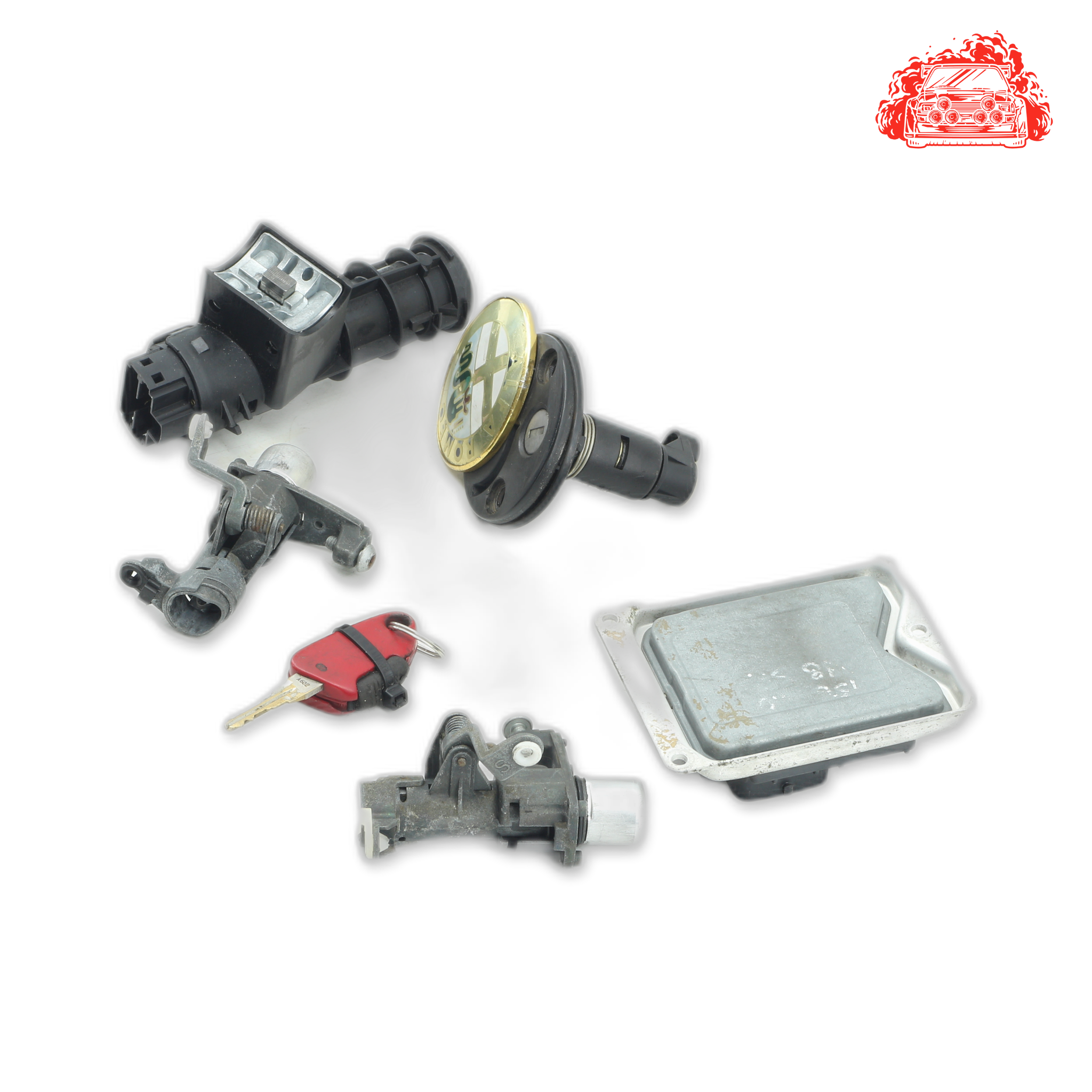 ALFA ROMEO 156 2.0 TWIN SPARK ECU Ignition Keys Barrels