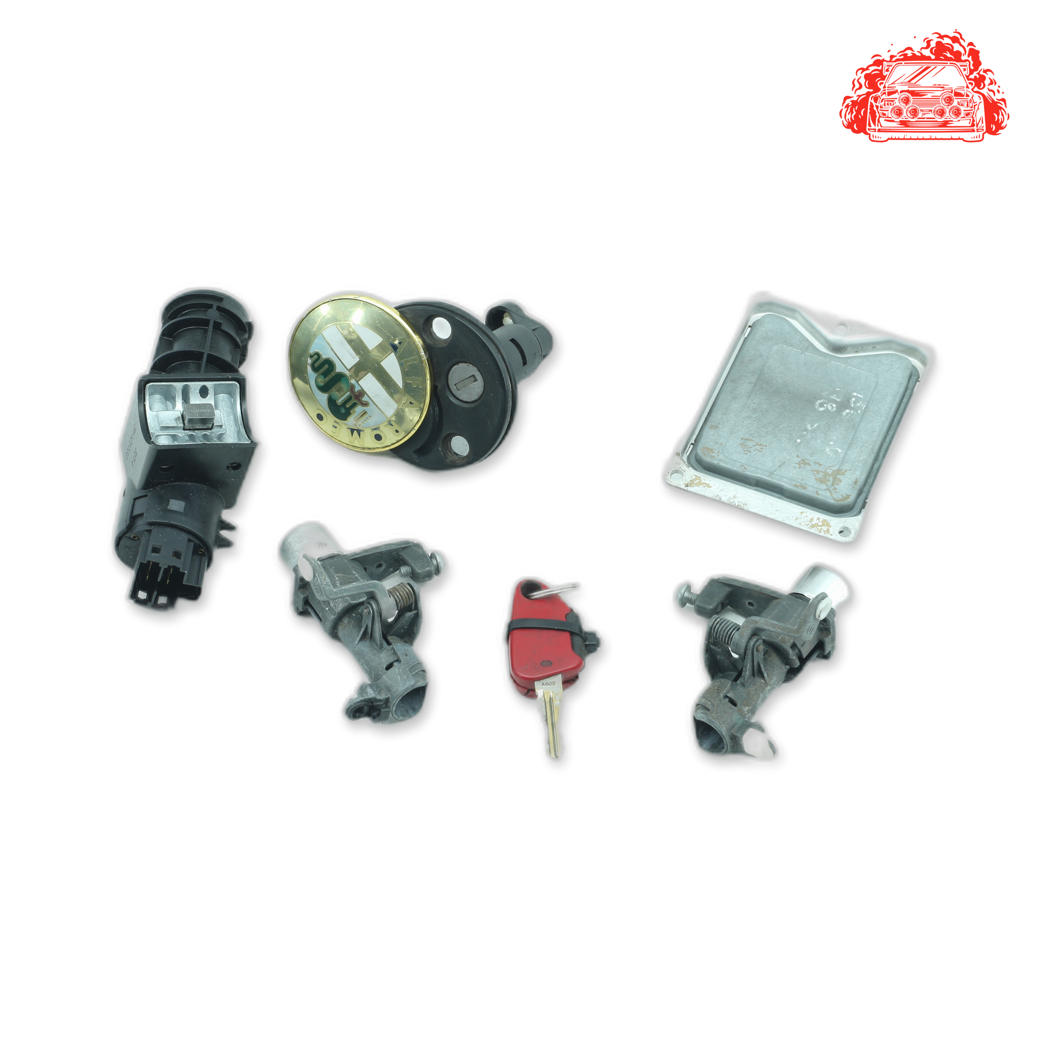 ALFA ROMEO 156 2.0 TWIN SPARK ECU Ignition Keys Barrels