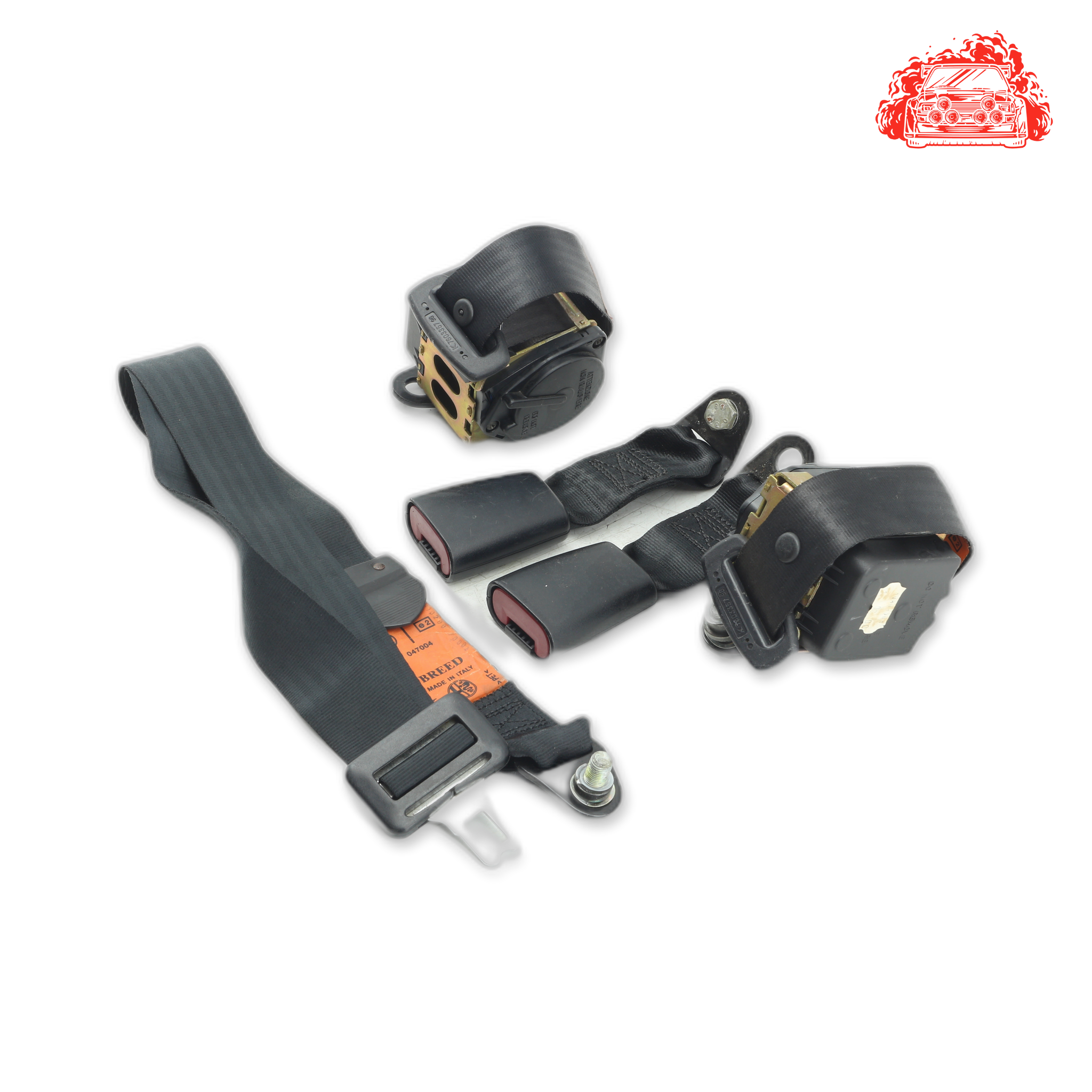 Used ALFA ROMEO 156 2.0 TWIN SPARK Rear Non Pretensioner Seat Belt Set