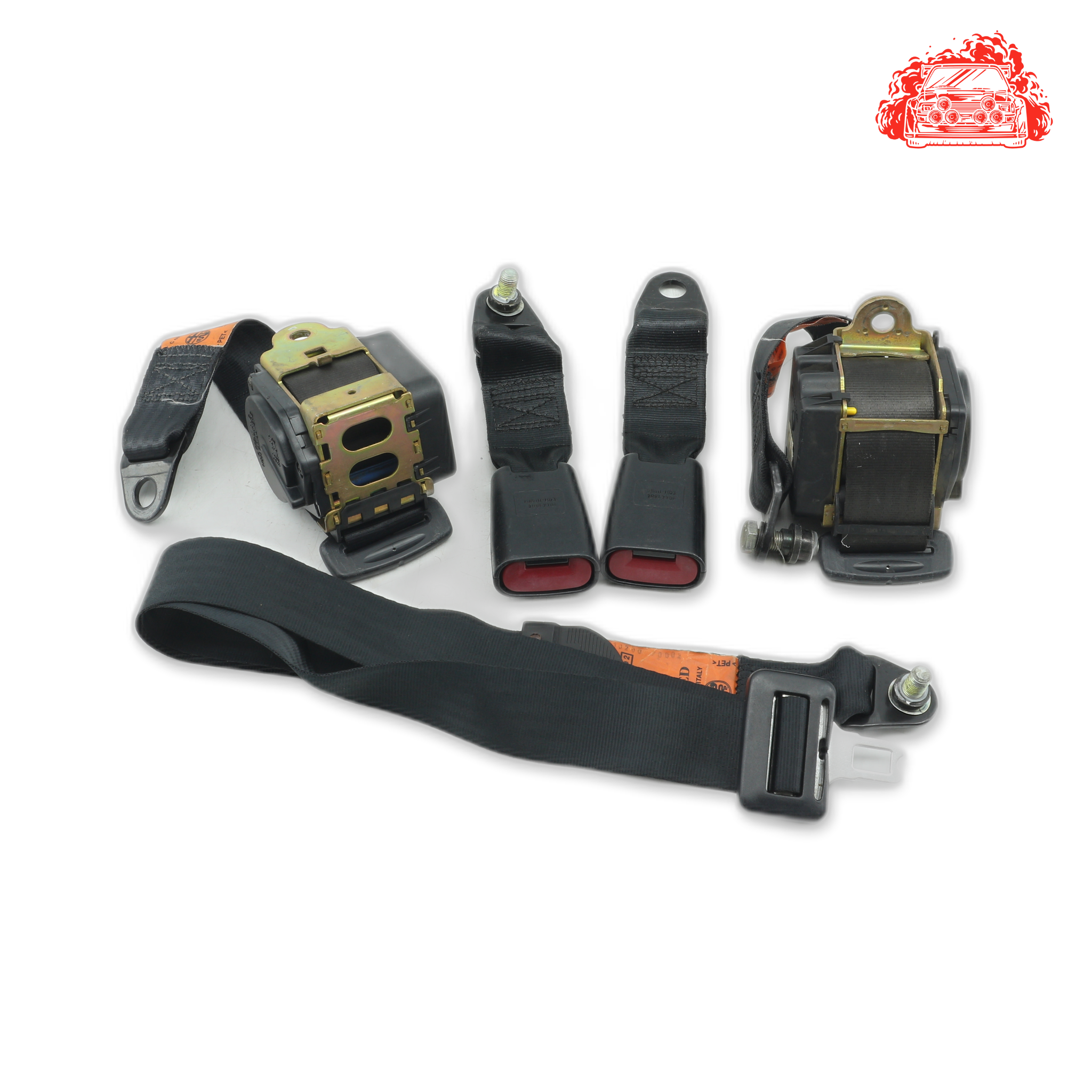 Used ALFA ROMEO 156 2.0 TWIN SPARK Rear Non Pretensioner Seat Belt Set