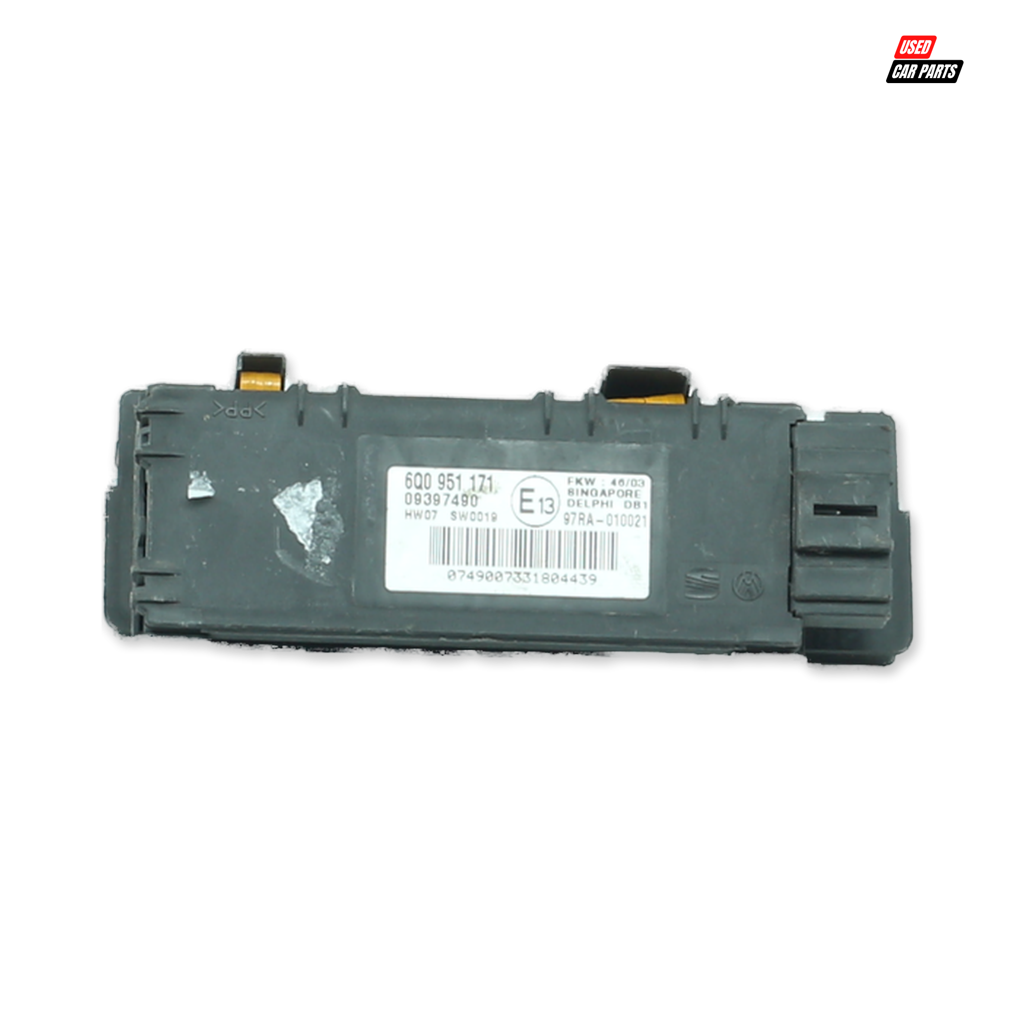 Used 6Q0951171 Alarm Sensor for 2009 Volkswagen Polo Mk4 Sedan