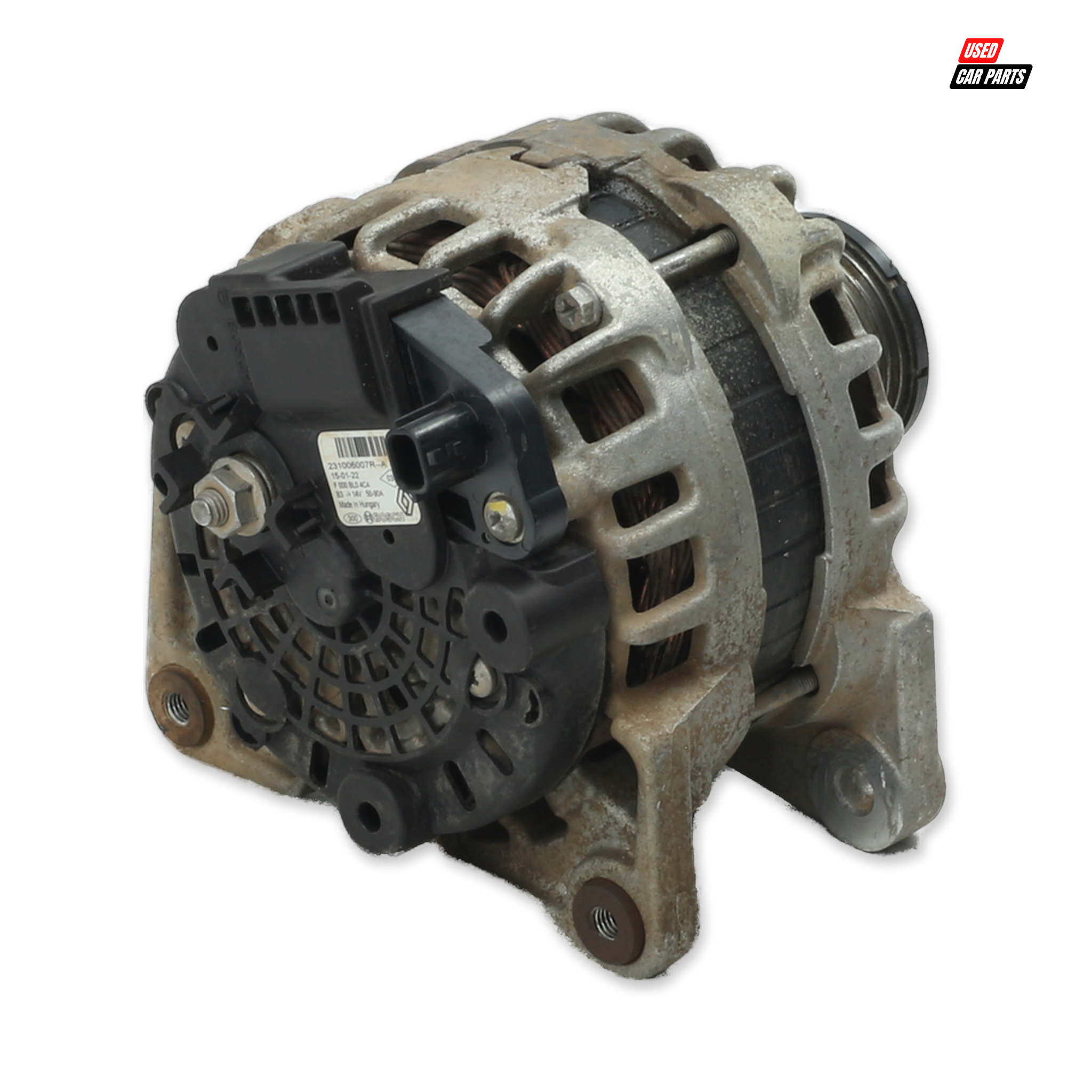 Used Alternator (Part Number 231006007R) for 2016 RENAULT CLIO IV 900 T GT-LINE 5DR (66KW)