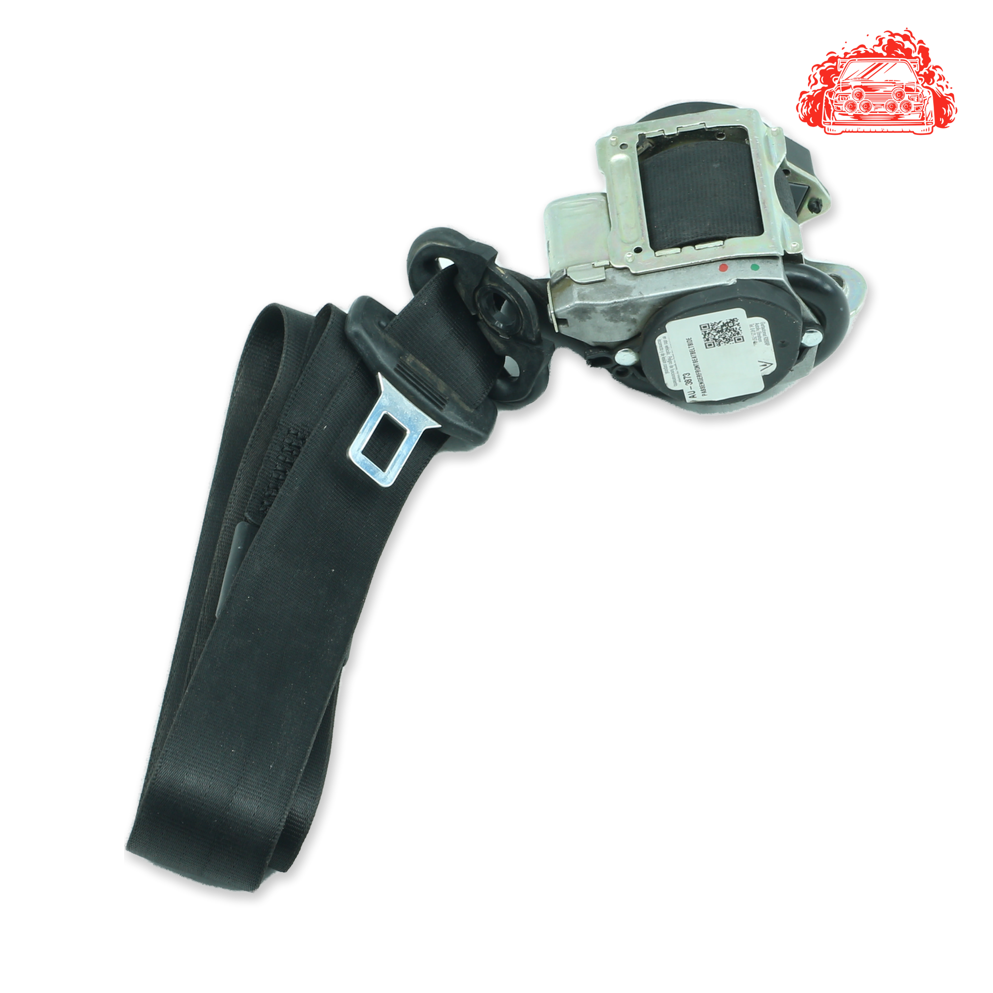 Used Audi 1.4 TFSI Attraction Passenger Side Rear Seat Belt - OEM Part 8P3857706A