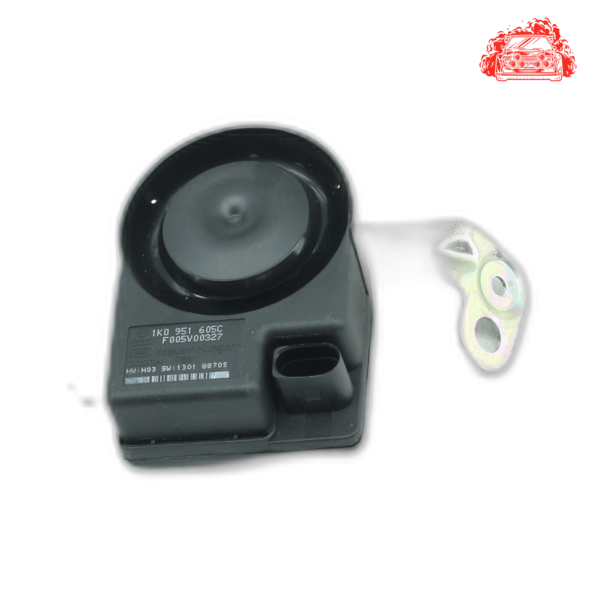 Used Audi A4 Alarm Siren Horn - OEM Part 1K0951605C,8T2951285