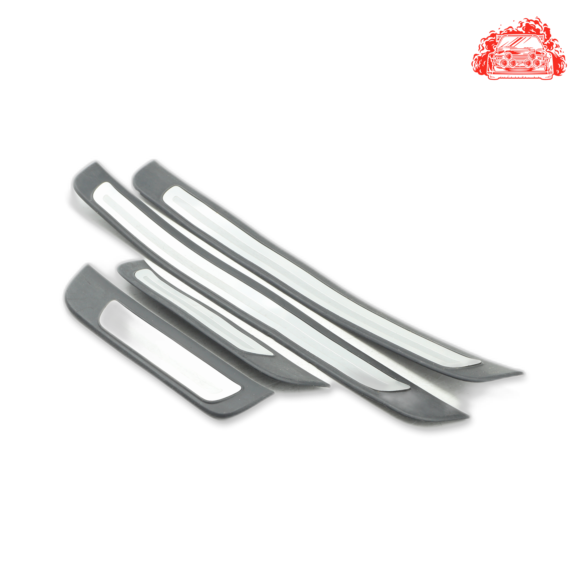 Used AUDI A4 Door Sill Trim Strip Set - OEM Part 8K0853375