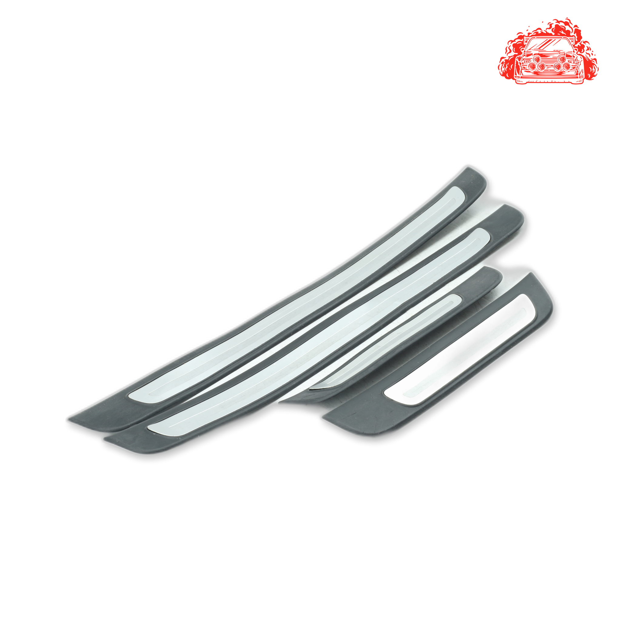 Used AUDI A4 Door Sill Trim Strip Set - OEM Part 8K0853375