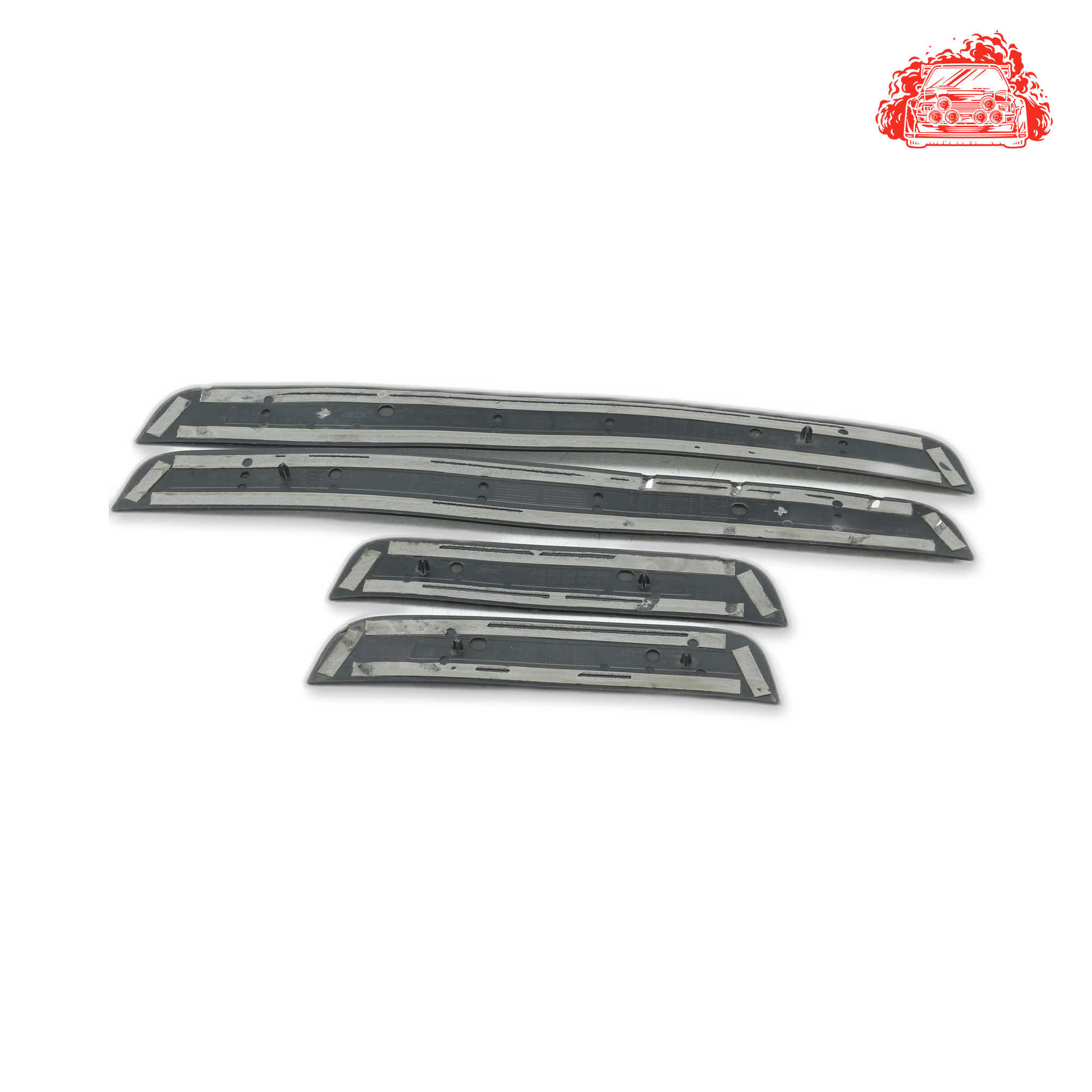 Used AUDI A4 Door Sill Trim Strip Set - OEM Part 8K0853375