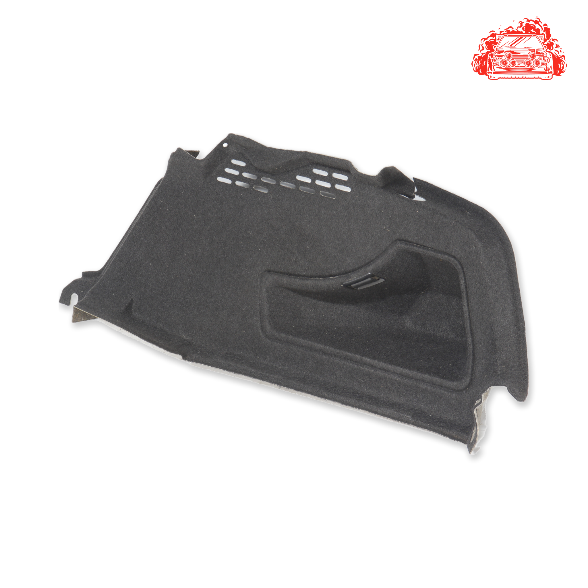 Used AUDI A4 Driver side rear boot lining carpet - OEM Part 8K5863888