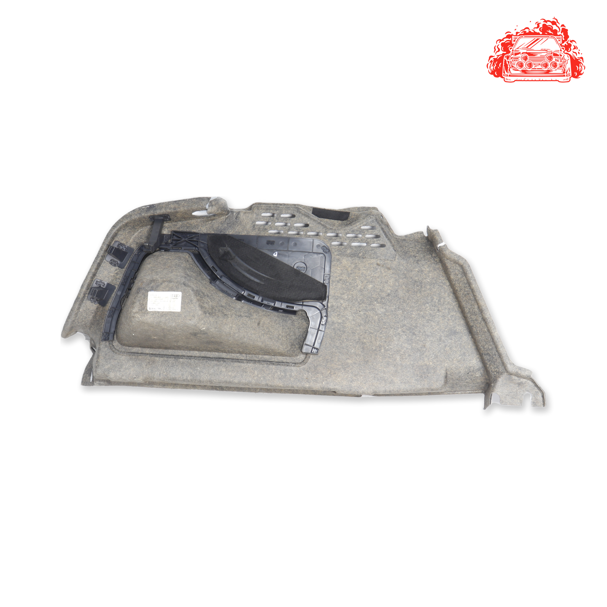 Used AUDI A4 Driver side rear boot lining carpet - OEM Part 8K5863888