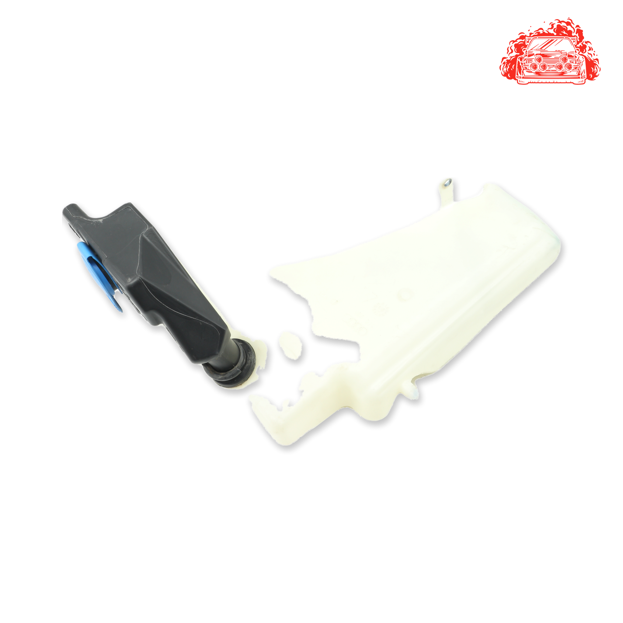 Used Audi A4 Front Windshield Washer Fluid Reservoir
