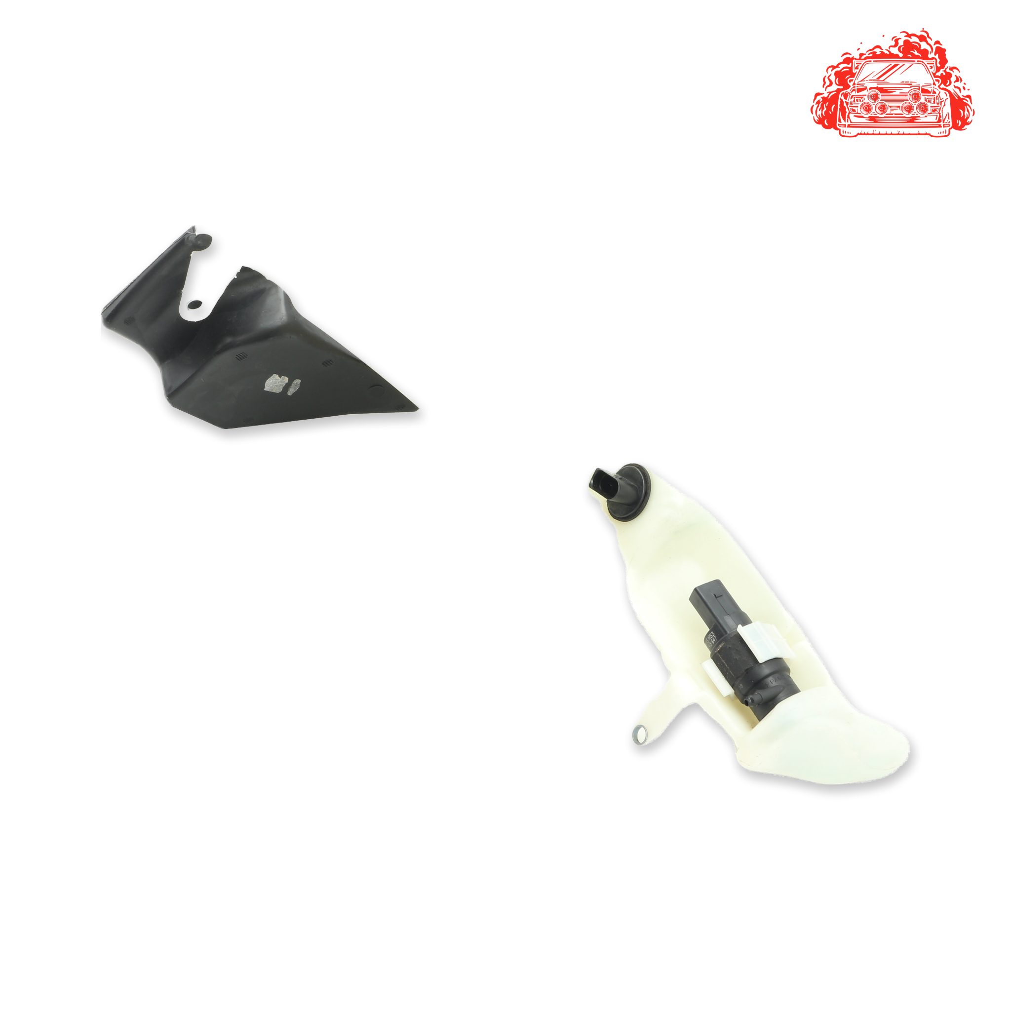 Used Audi A4 Front Windshield Washer Fluid Reservoir