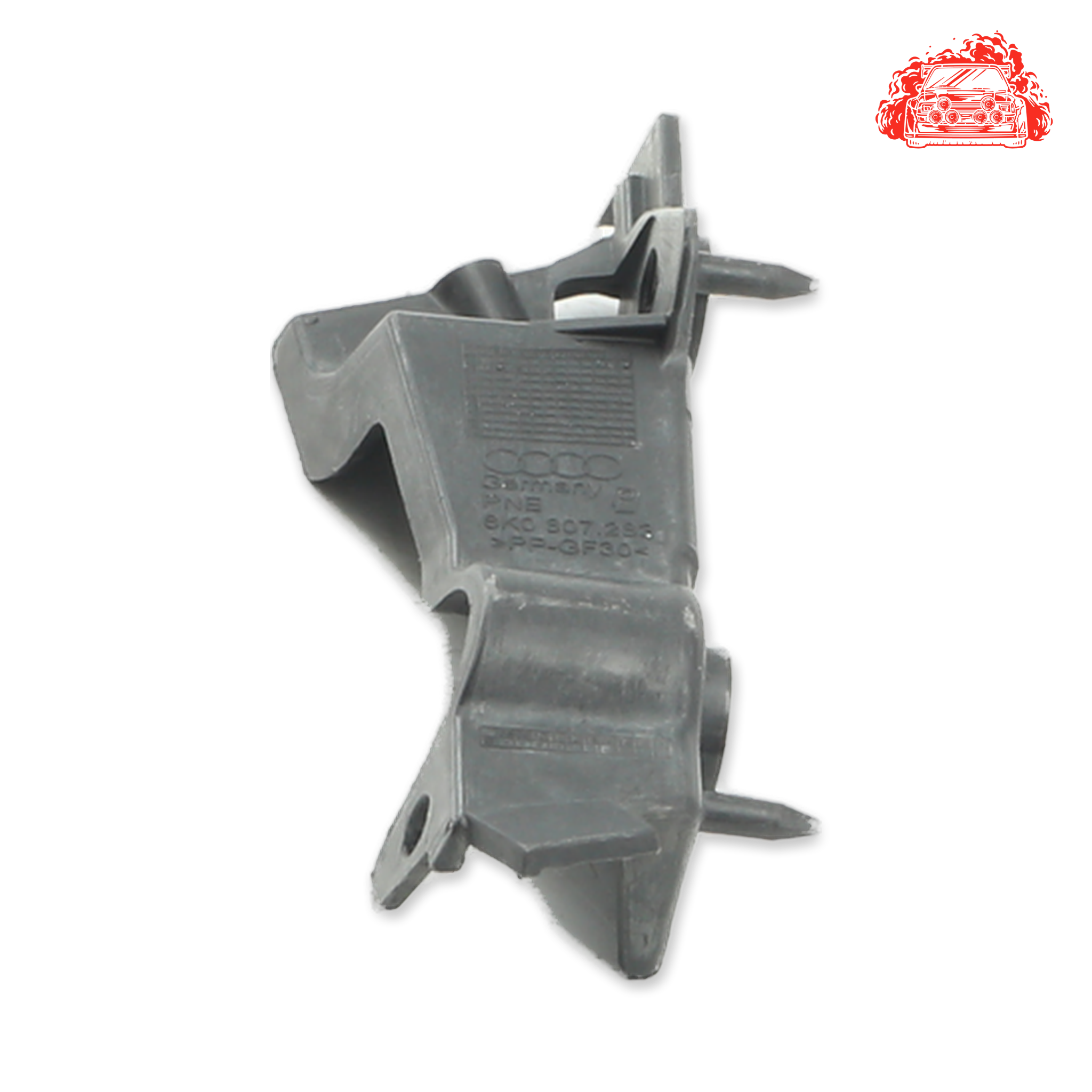 Used AUDI A4  passenger side front bumper guide bracket - 8K0807283