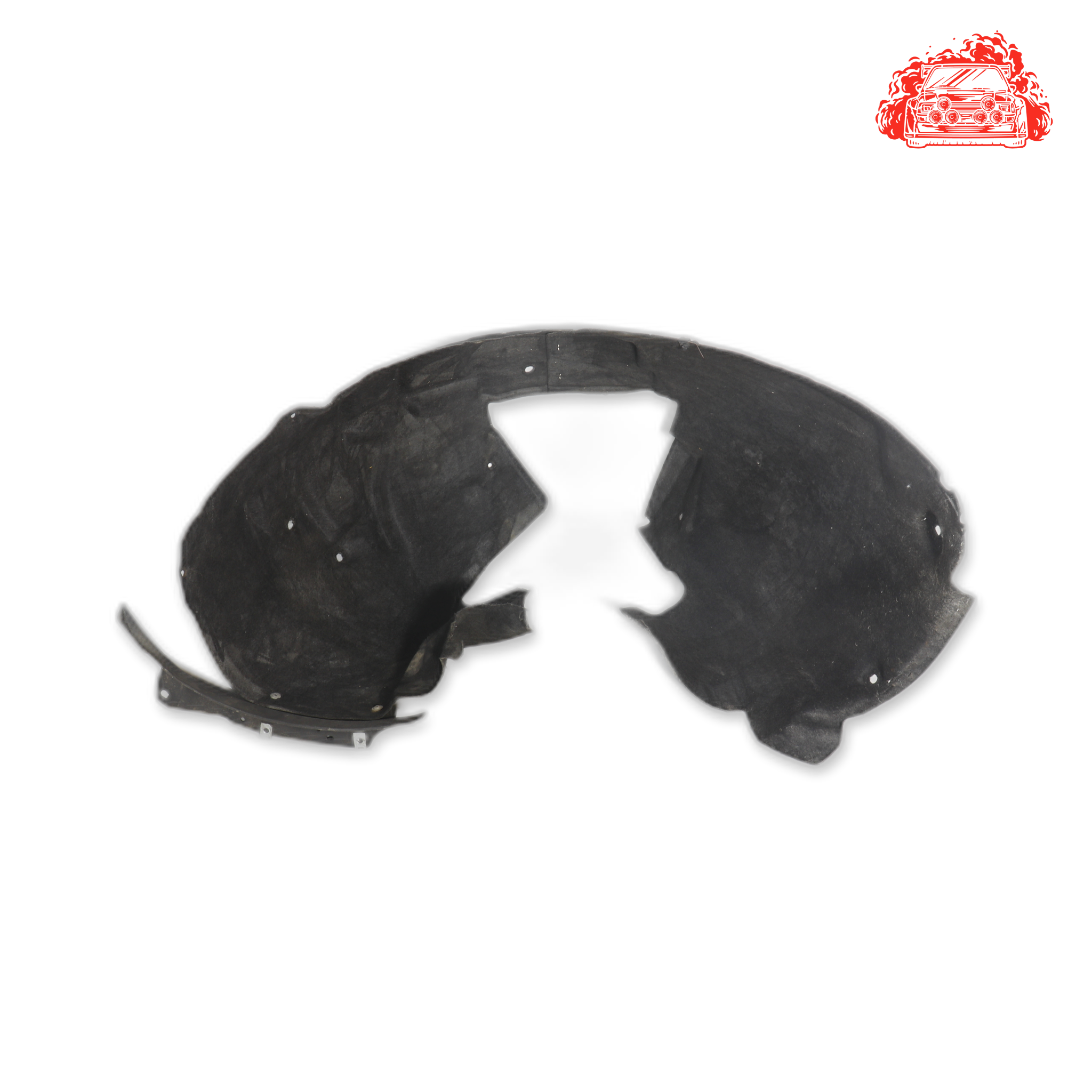 Used AUDI A4 passenger side front fender liner - Genuine OEM Part N/A