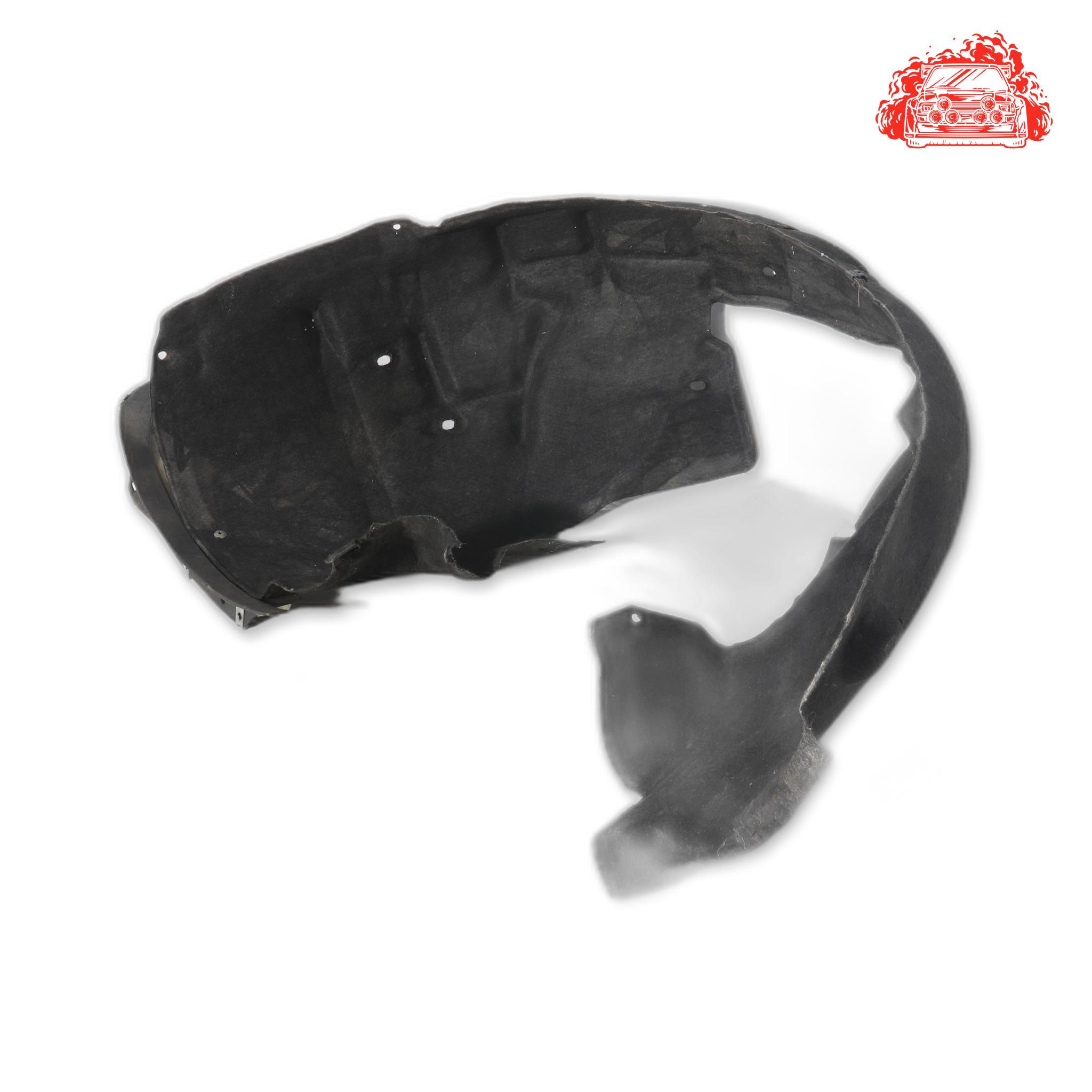 Used AUDI A4 passenger side front fender liner - Genuine OEM Part N/A
