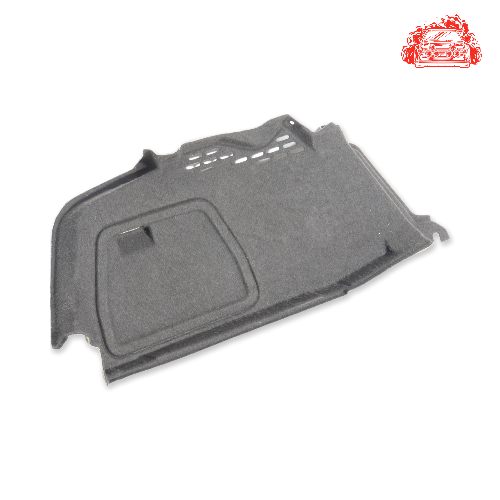 Used Audi A4 Passenger Side Rear Boot Lining Carpet - OEM Part 8K5863887