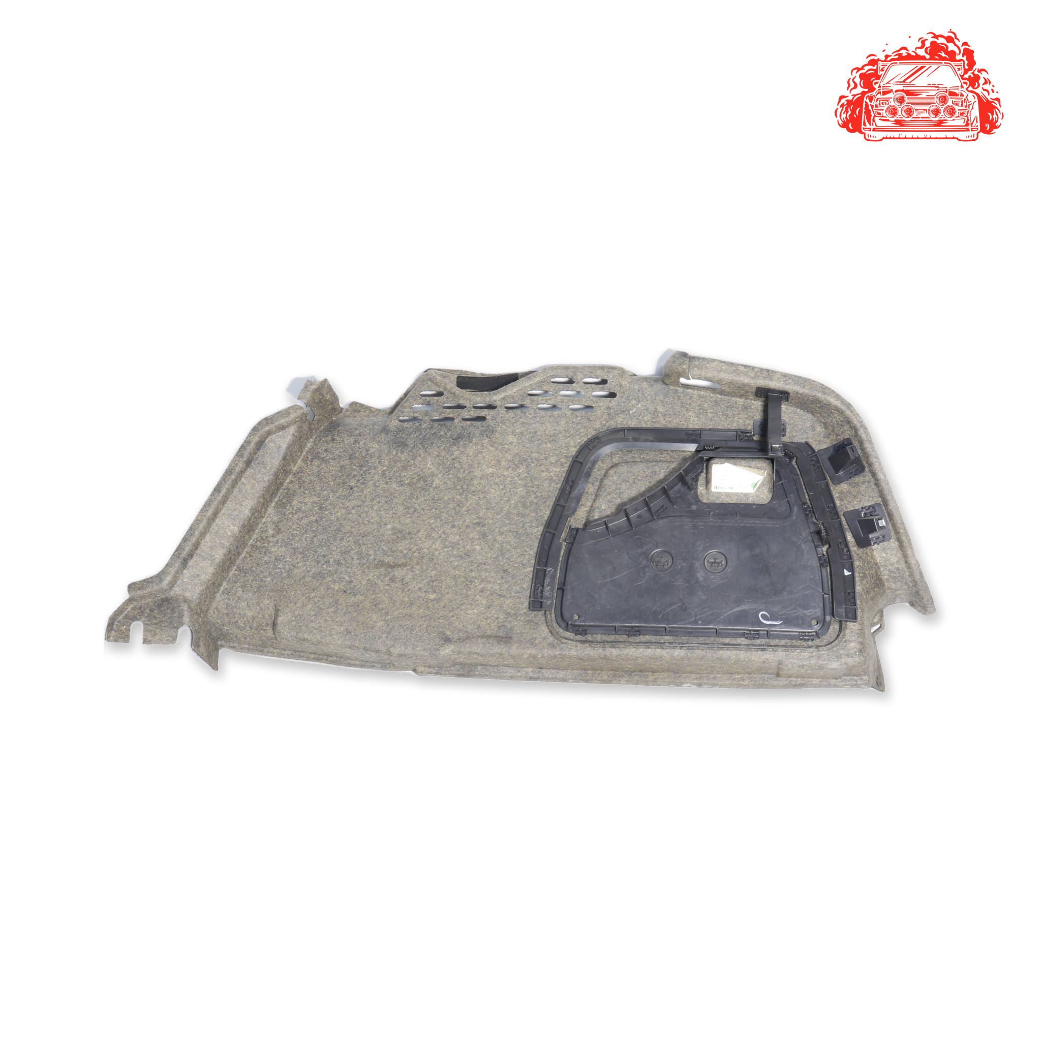 Used Audi A4 Passenger Side Rear Boot Lining Carpet - OEM Part 8K5863887