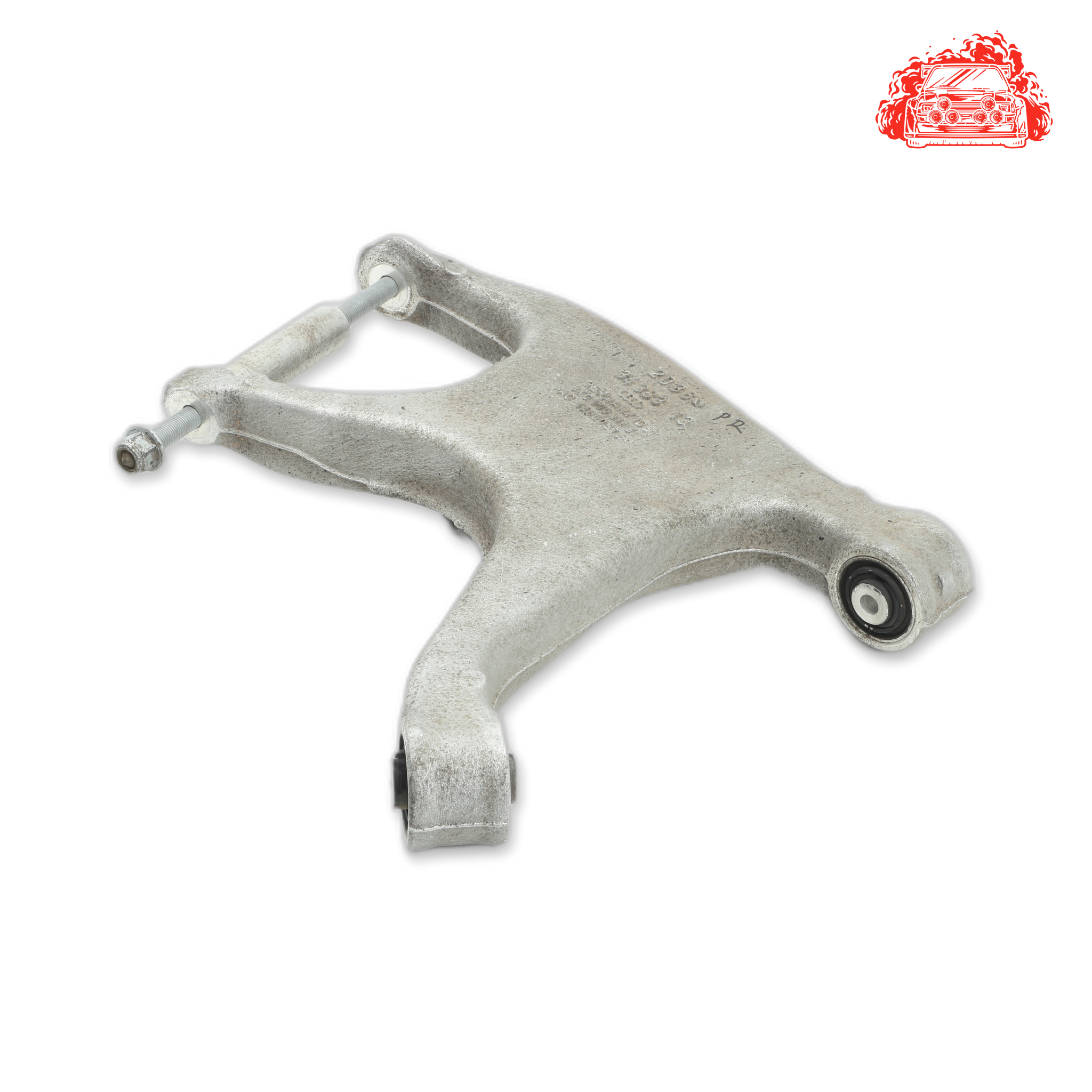 Used AUDI A4 passenger side rear lower control arm - Genuine OEM Part N/A