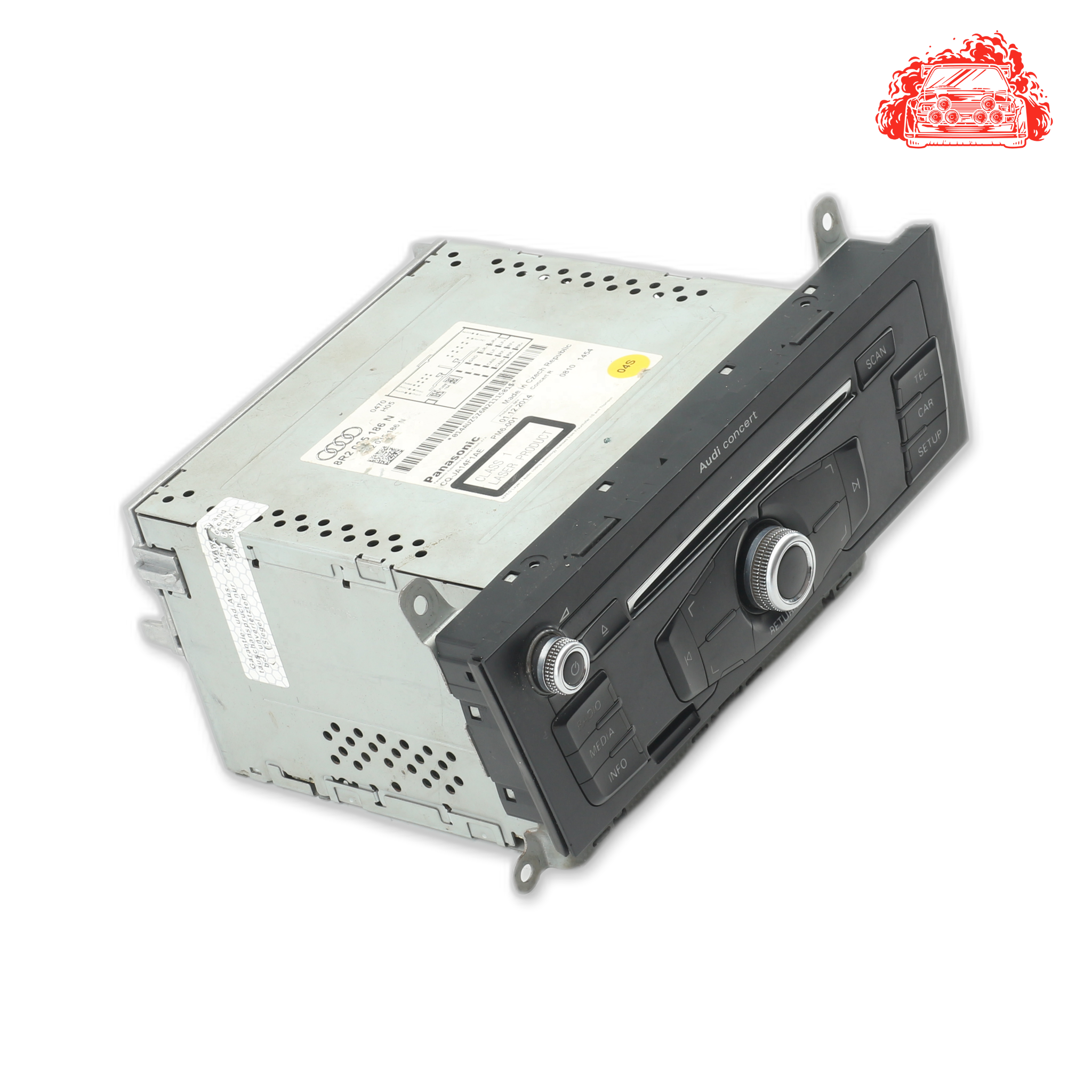 Used Audi A4 Radio - OEM Part 8R2035186N