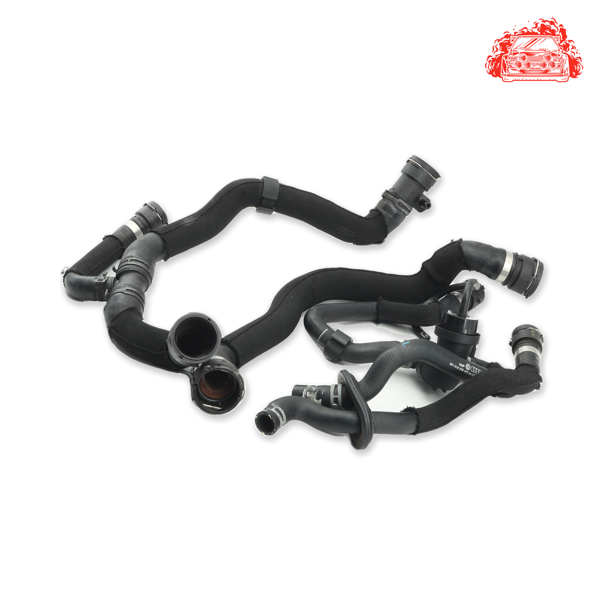 Used AUDI A4 Water Pipe Set - OEM Part 8K0121101M