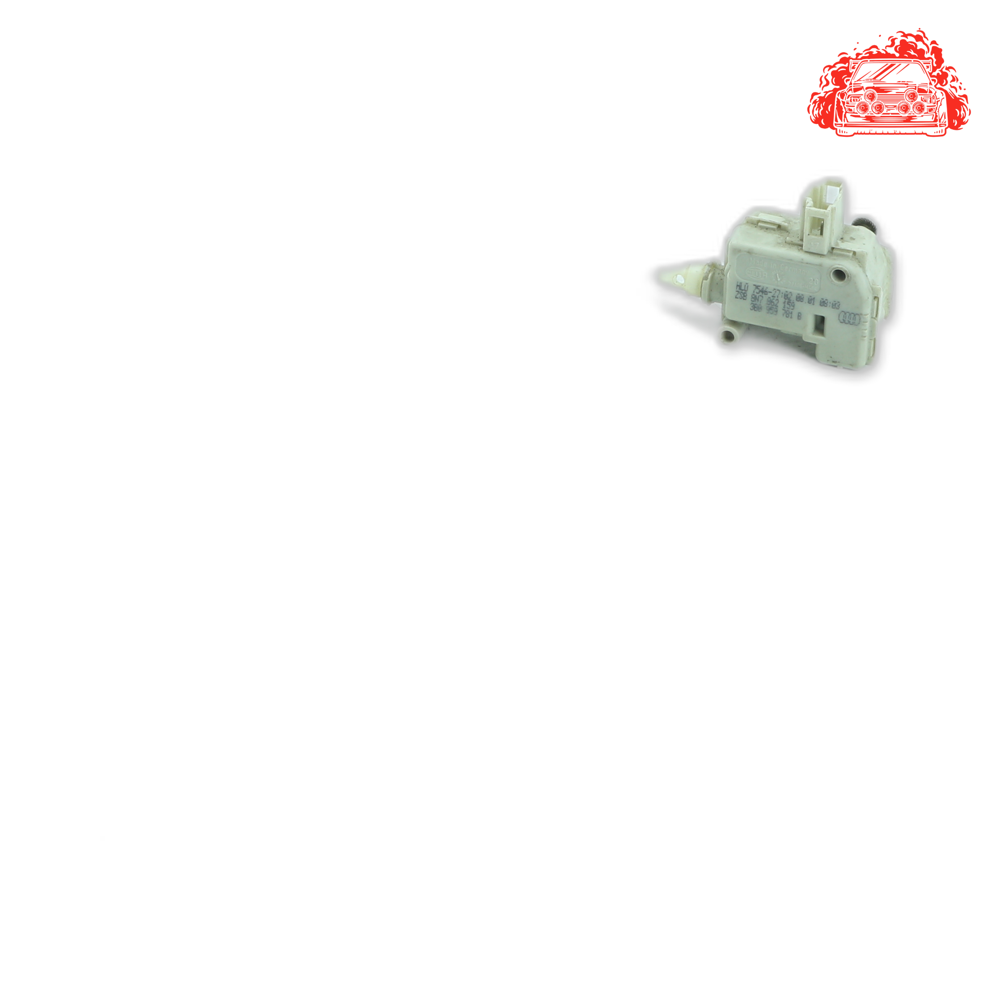 Used AUDI TT 1.8 TURBO Trunk Latch Actuator - OEM Part 8n7827531b