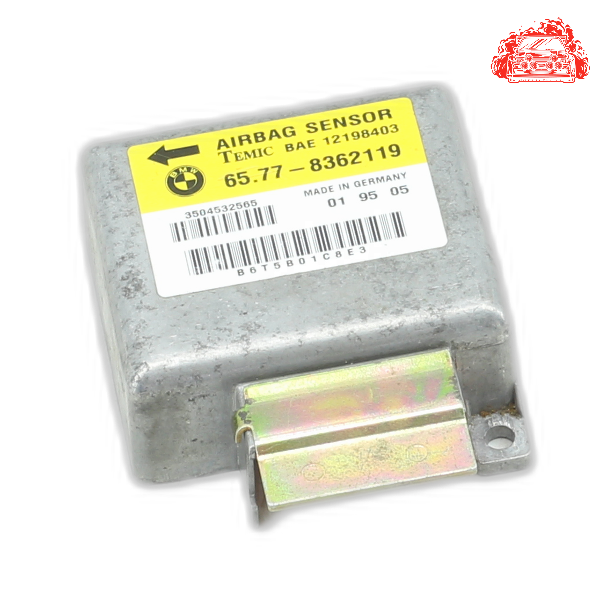 Used BMW 316i (E36) Airbag Control Module - OEM Part 65778362119