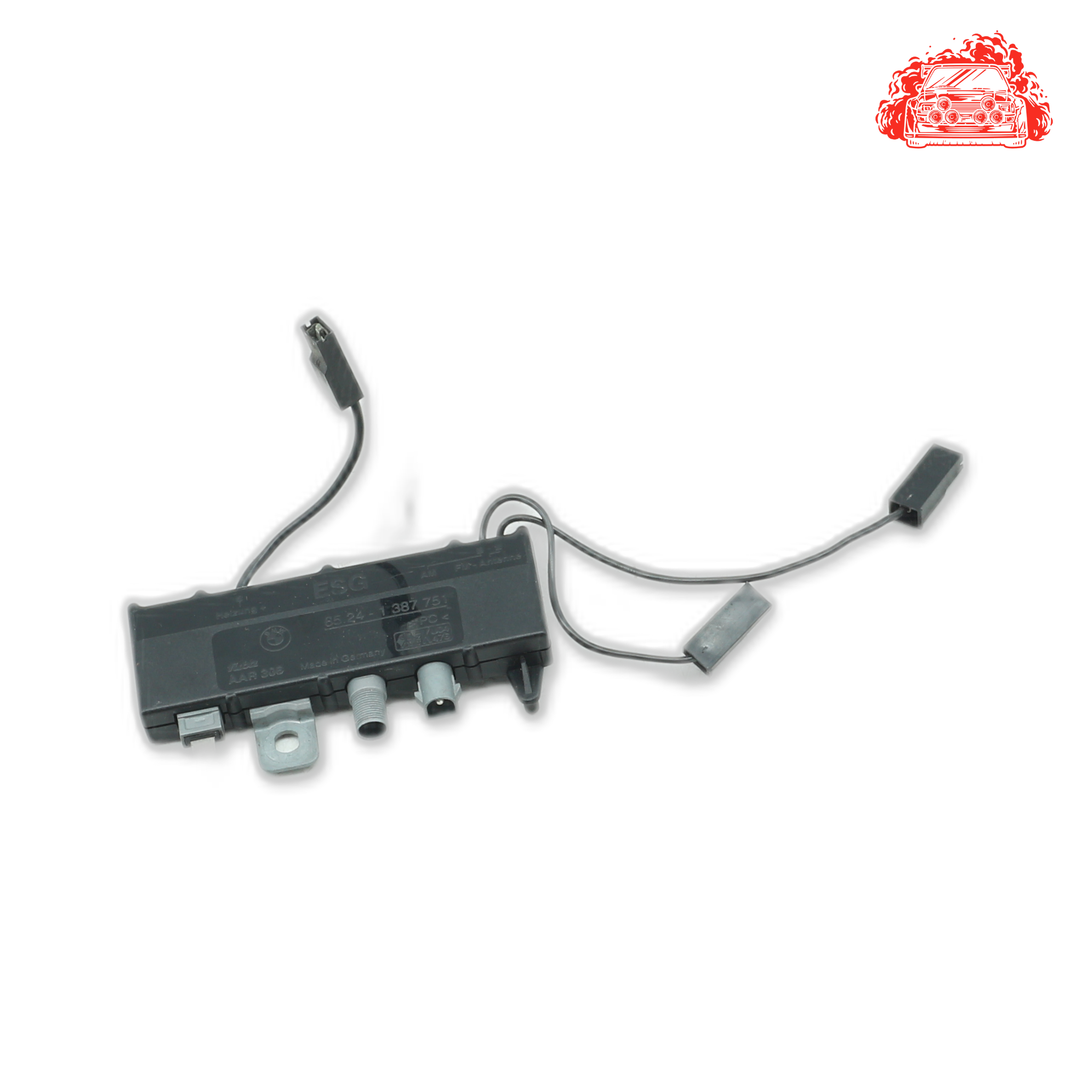 Used BMW 316i (E36) Antenna Amplifier - OEM Part 65241387751