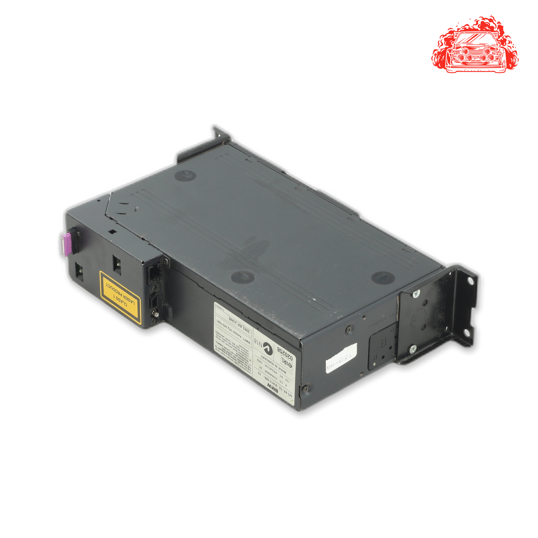 Used BMW 320i A/T (E46) CD Shuttle Changer - OEM Part 65.12-6913389